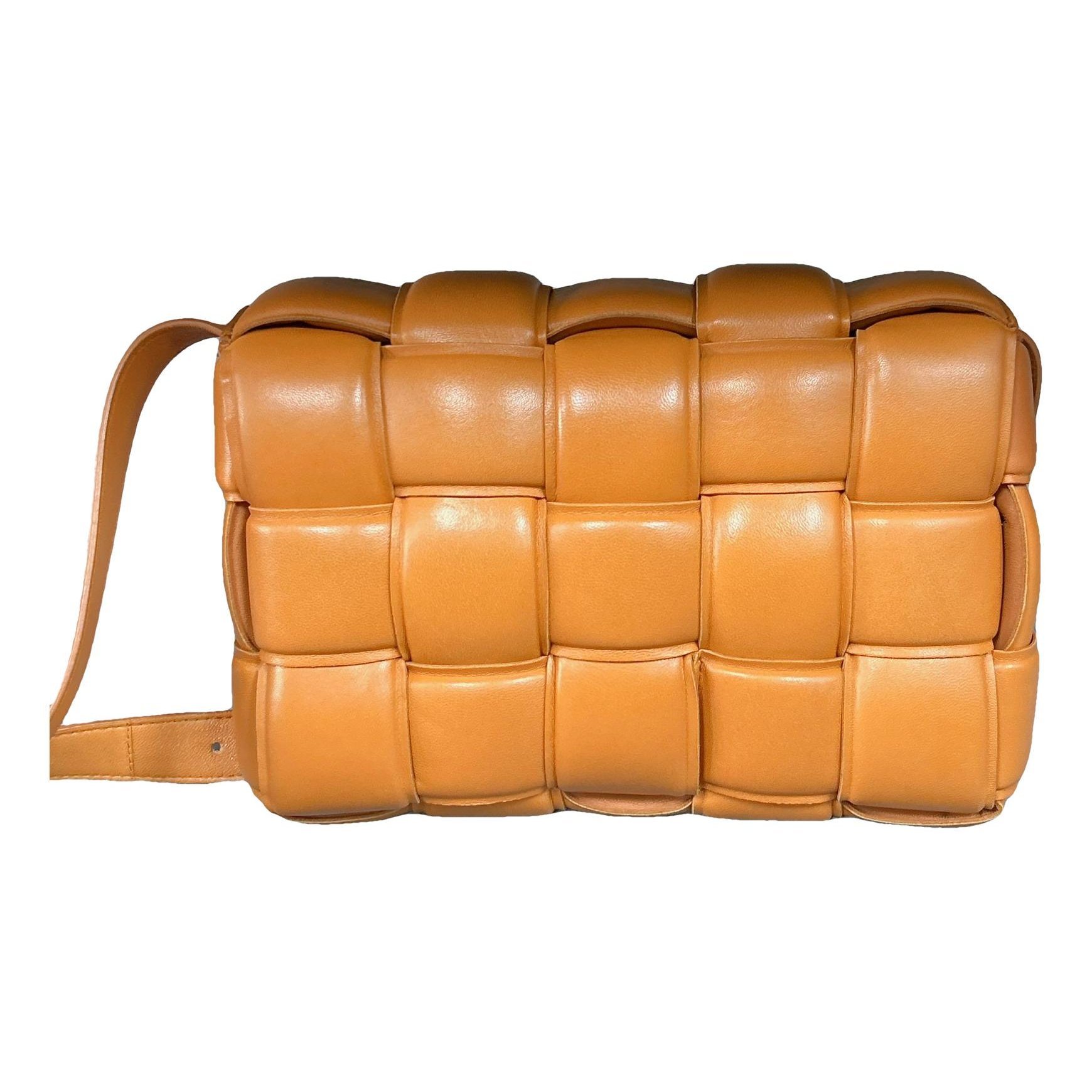 Cassette leather crossbody bag