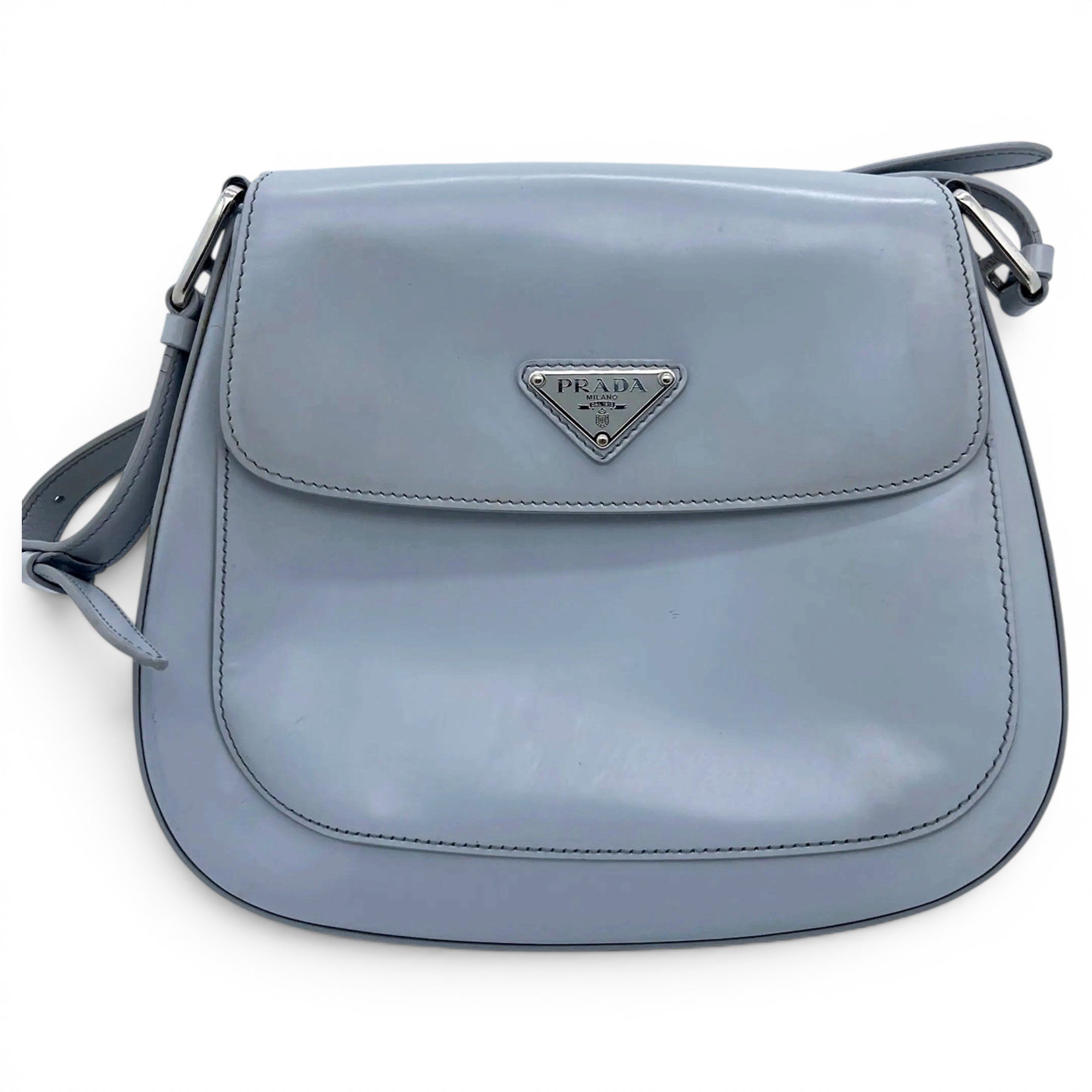 Cleo Flap leather handbag