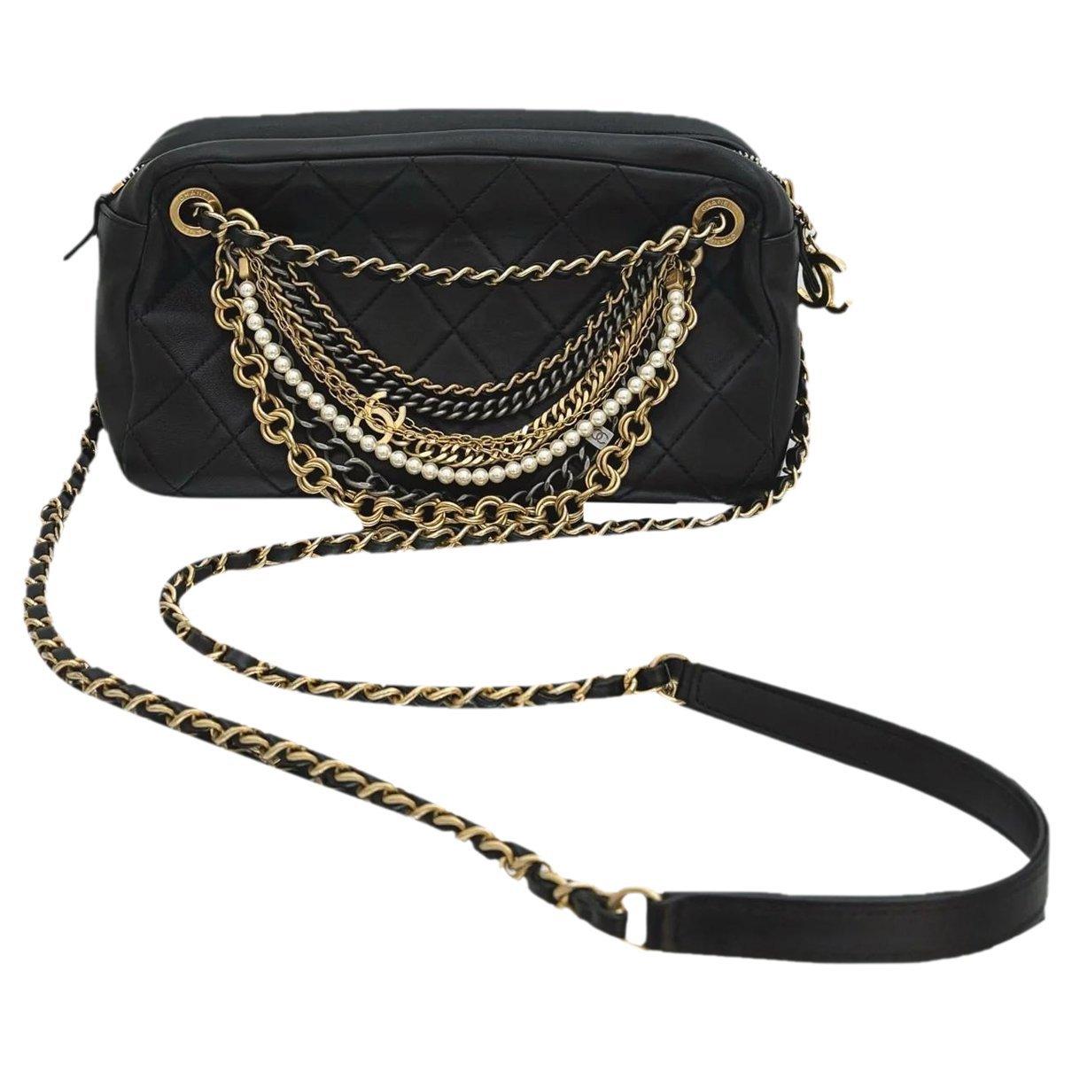 Leather crossbody bag