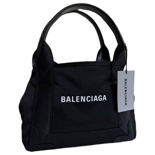 Navy cabas tote