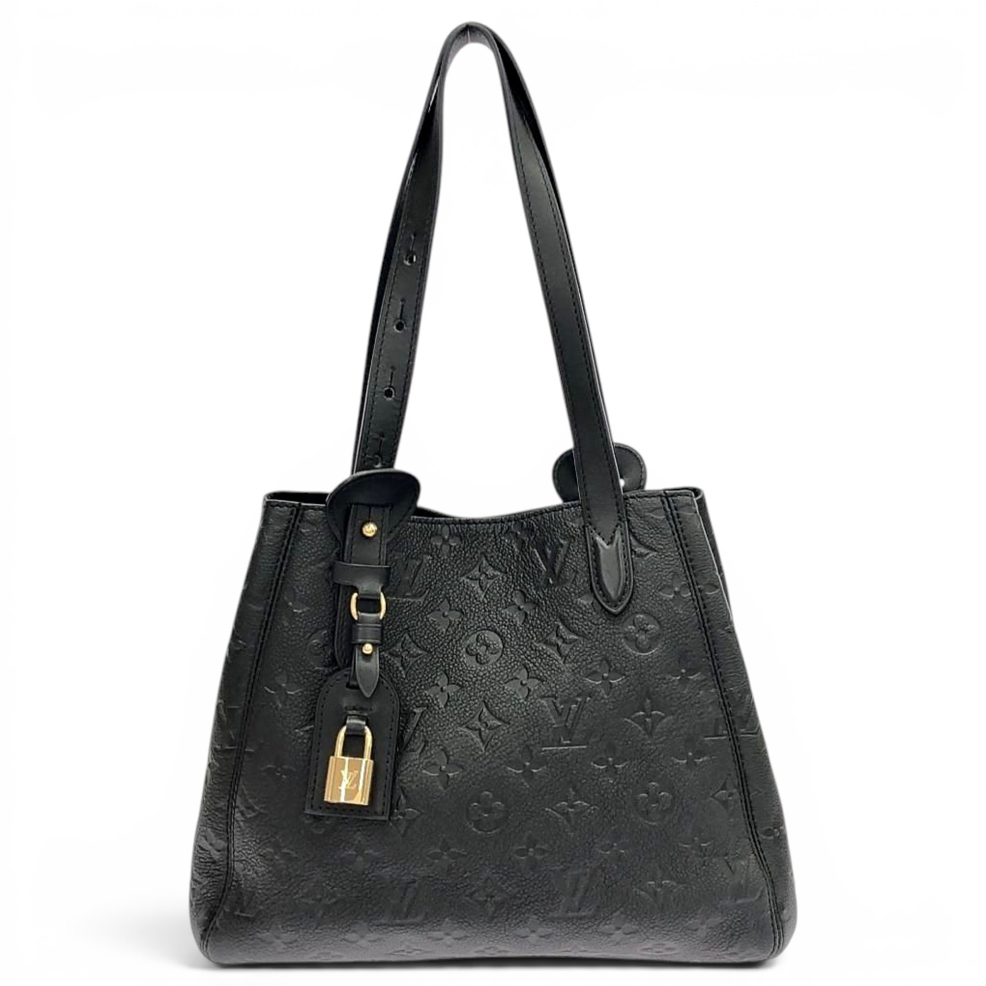 Leather tote