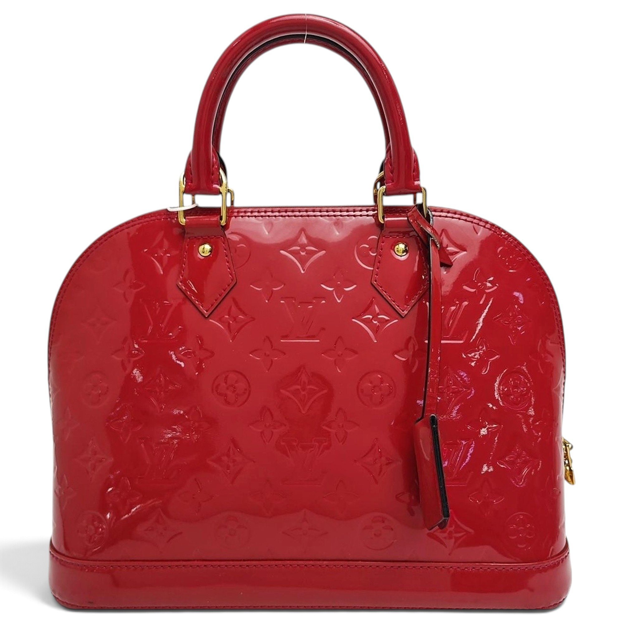 Alma patent leather handbag