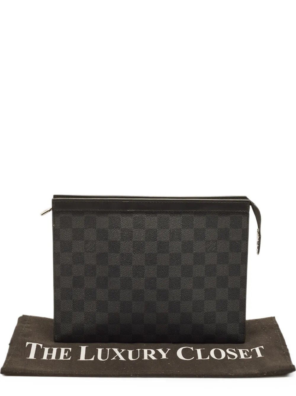 MM Voyage Damier Graphite clutch bag