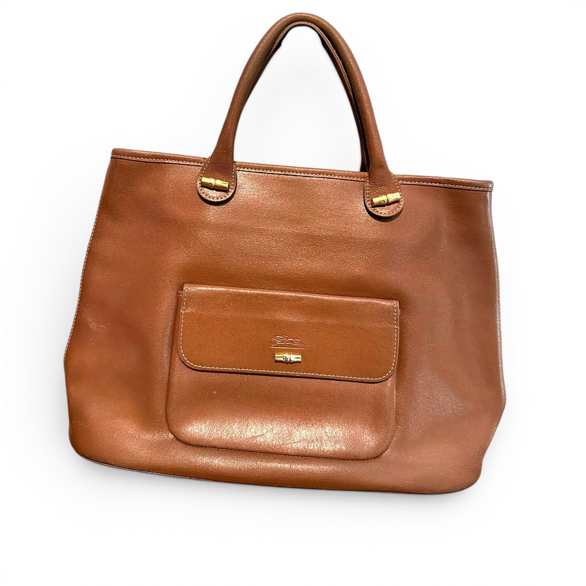 Roseau leather handbag