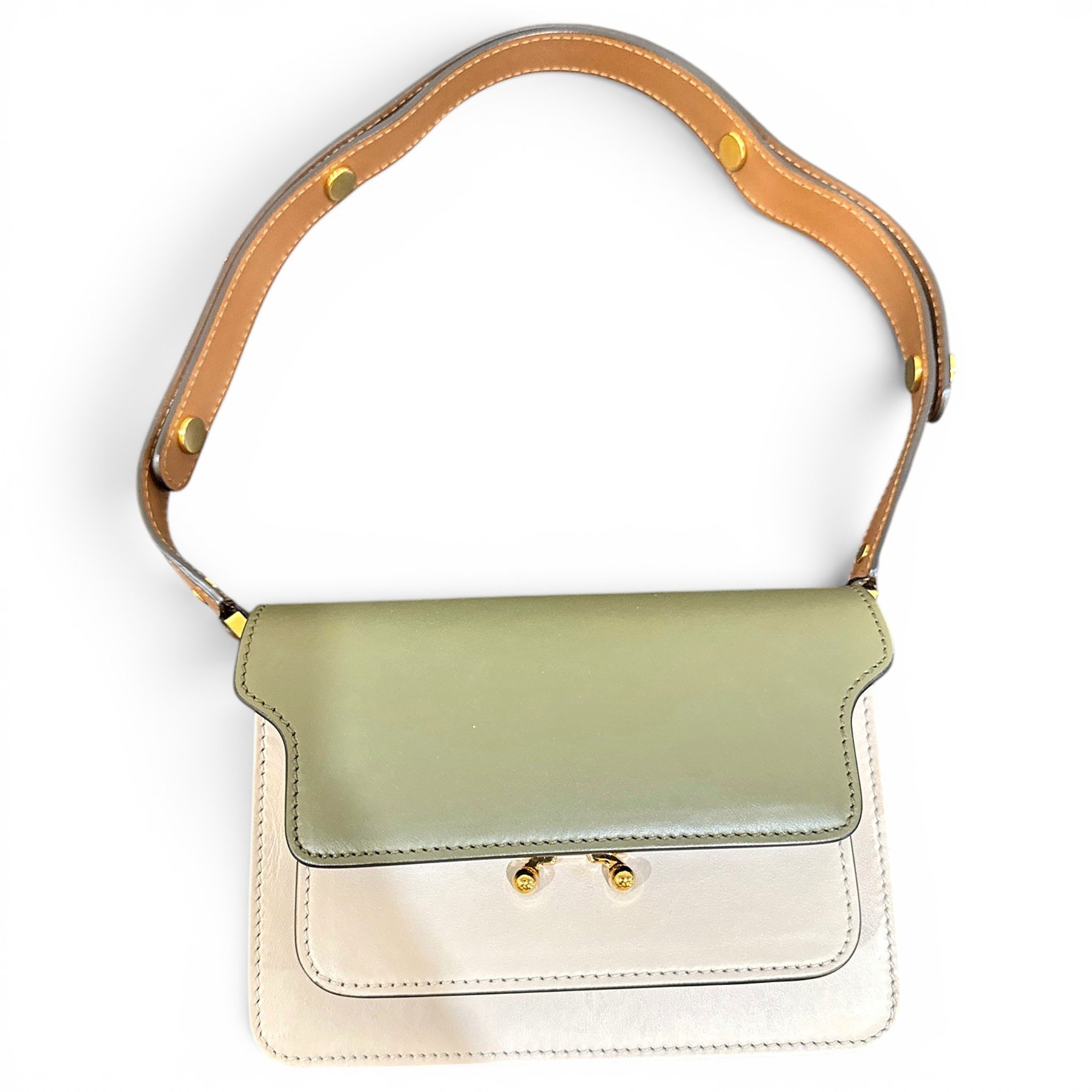 Marni Trunk leather handbag