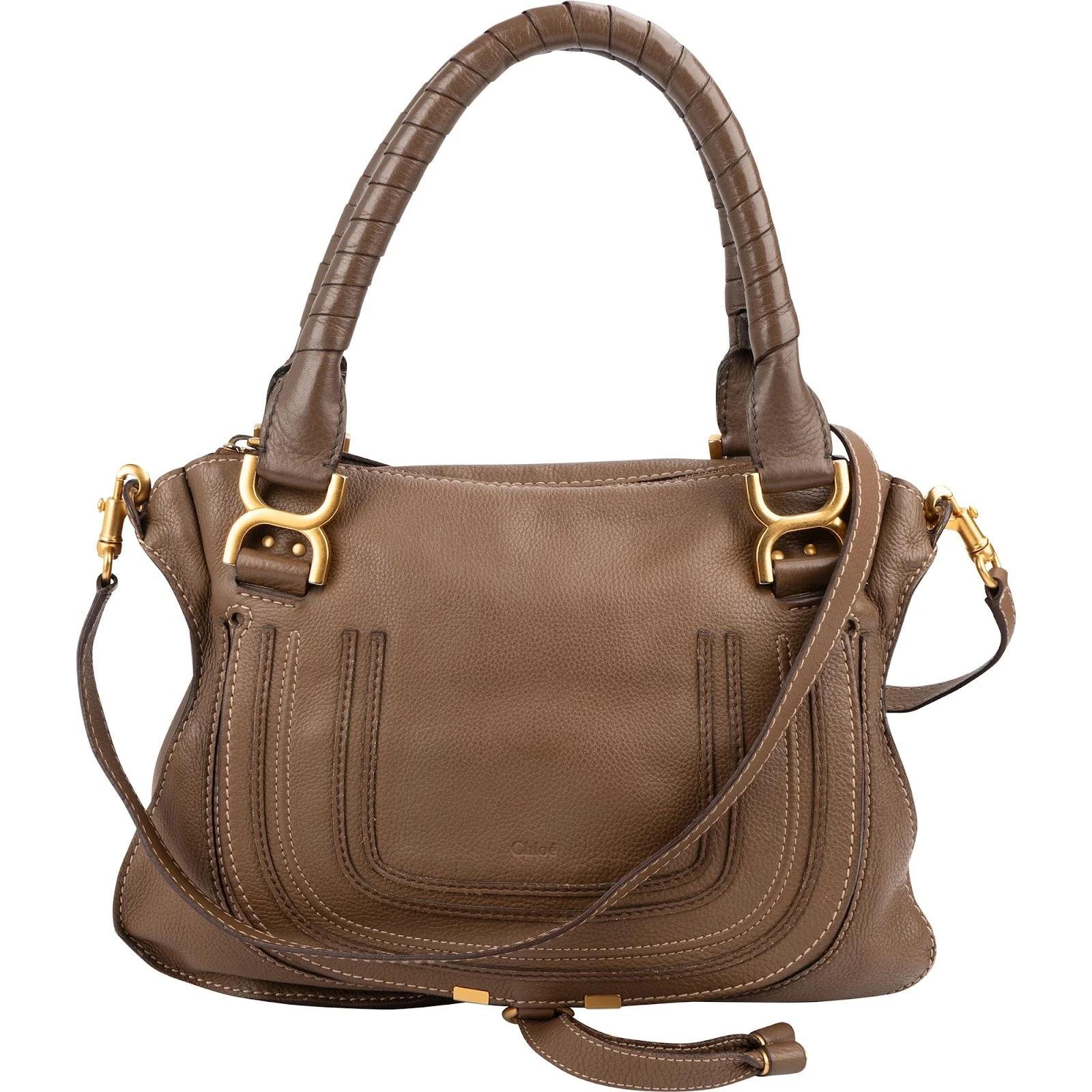 Marcie leather handbag