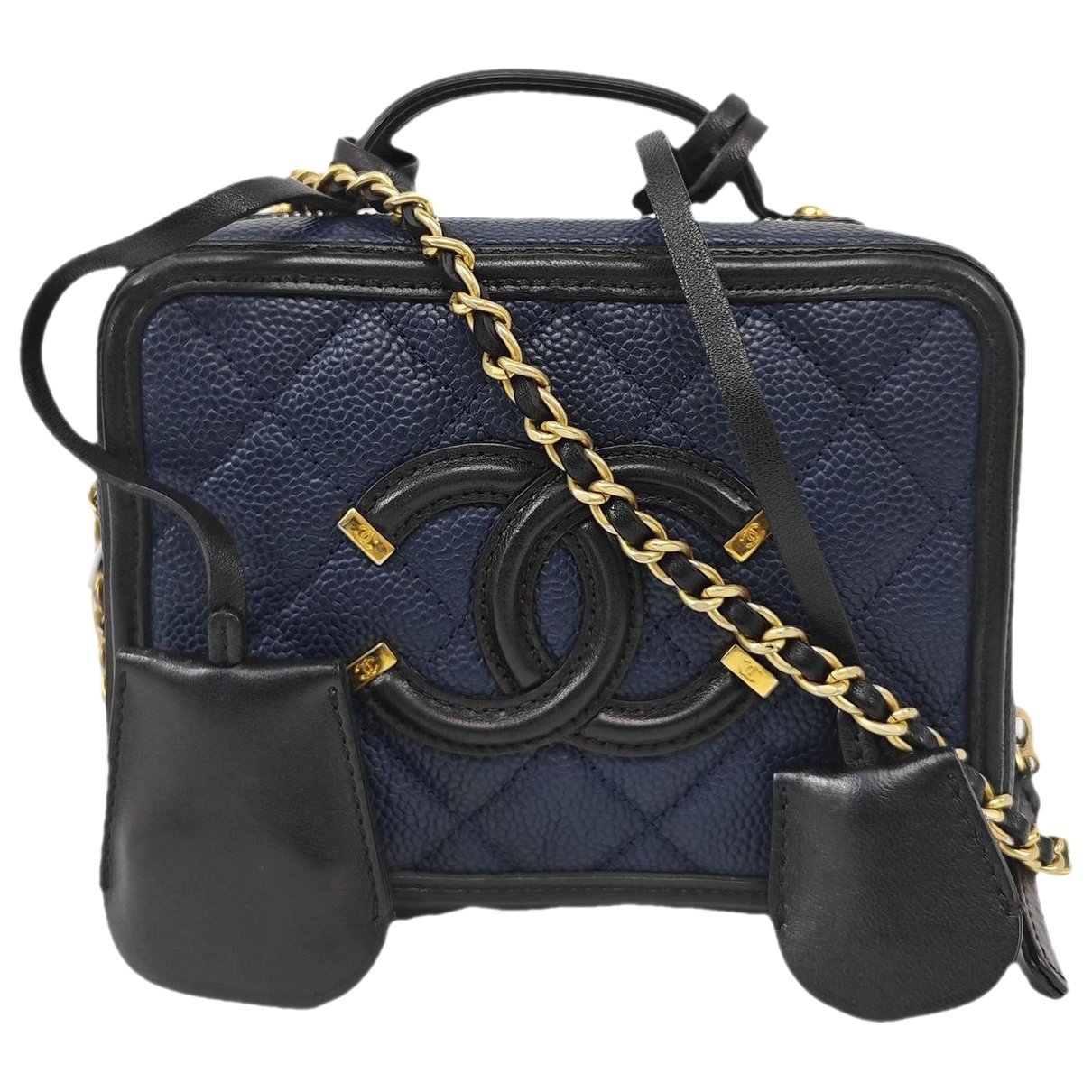 CC Filigree leather handbag