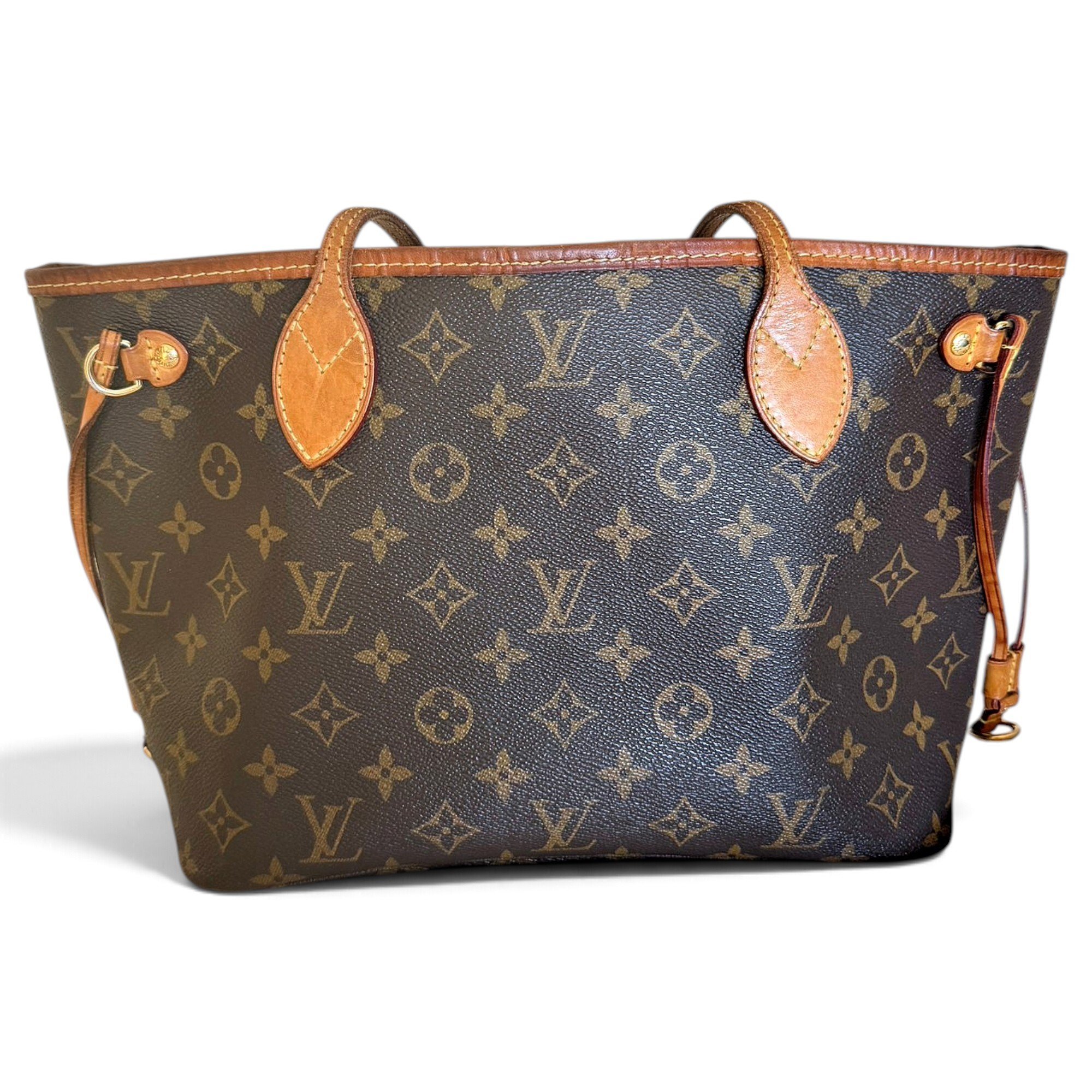 Neverfull leather tote