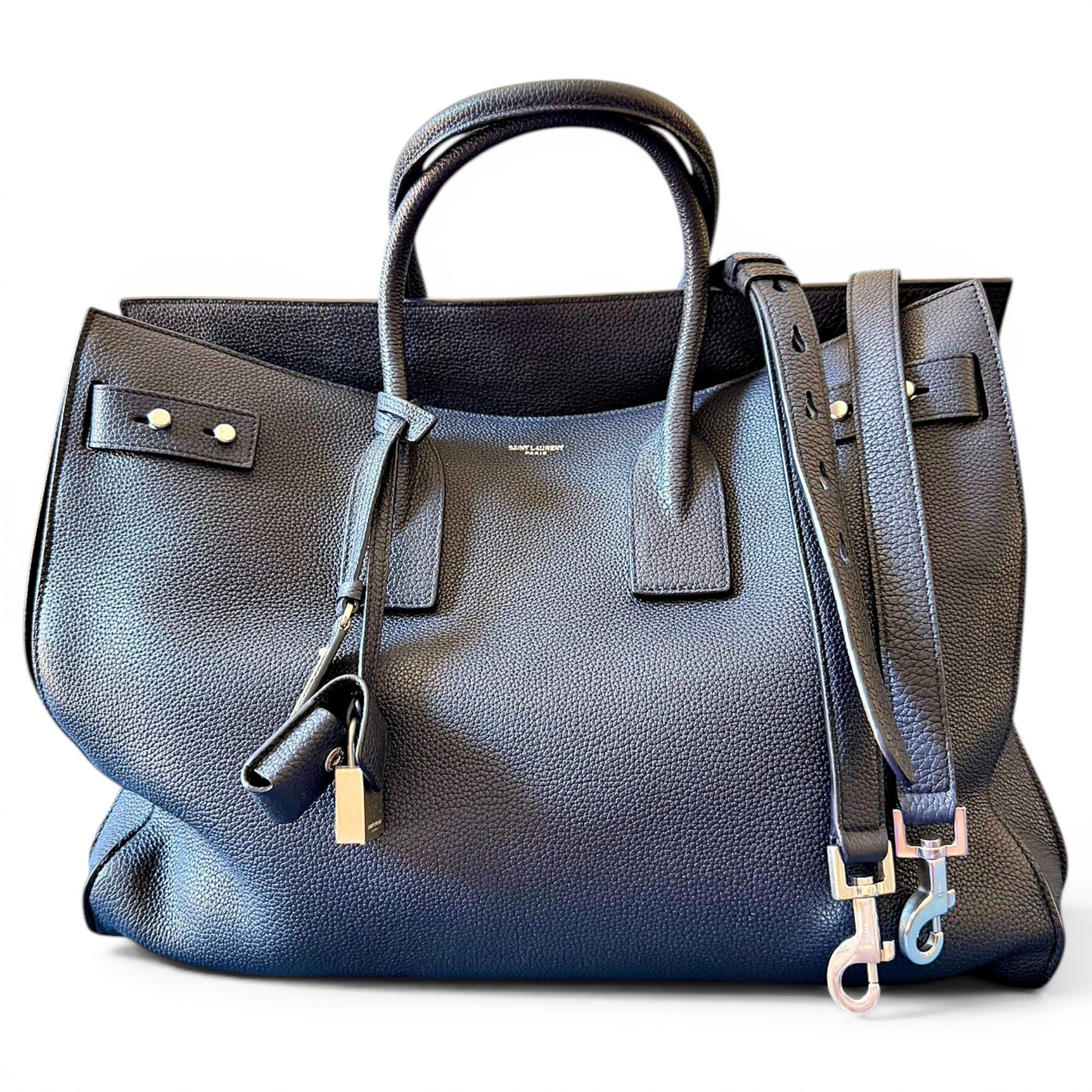 Sac de Jour leather tote