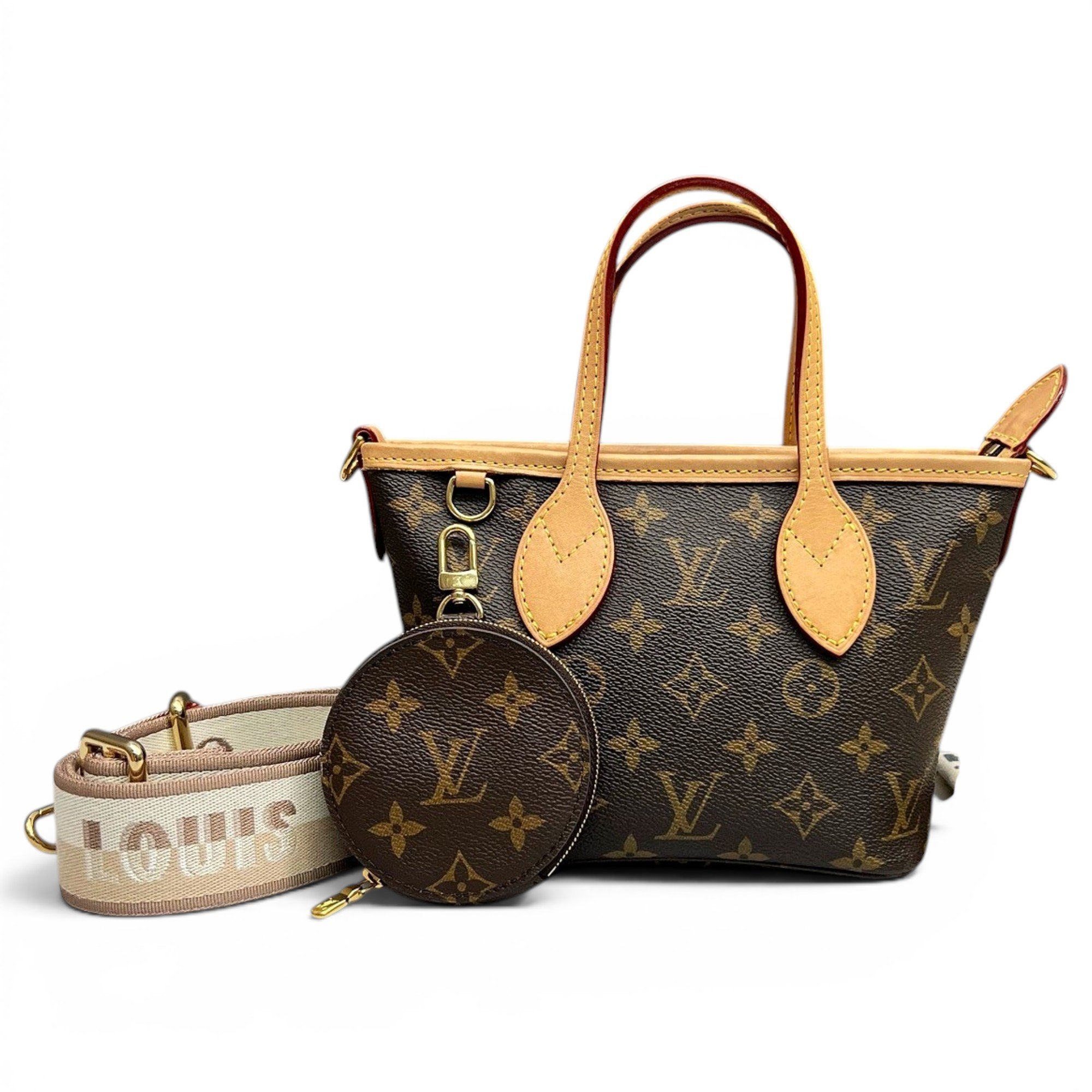 Neverfull leather tote