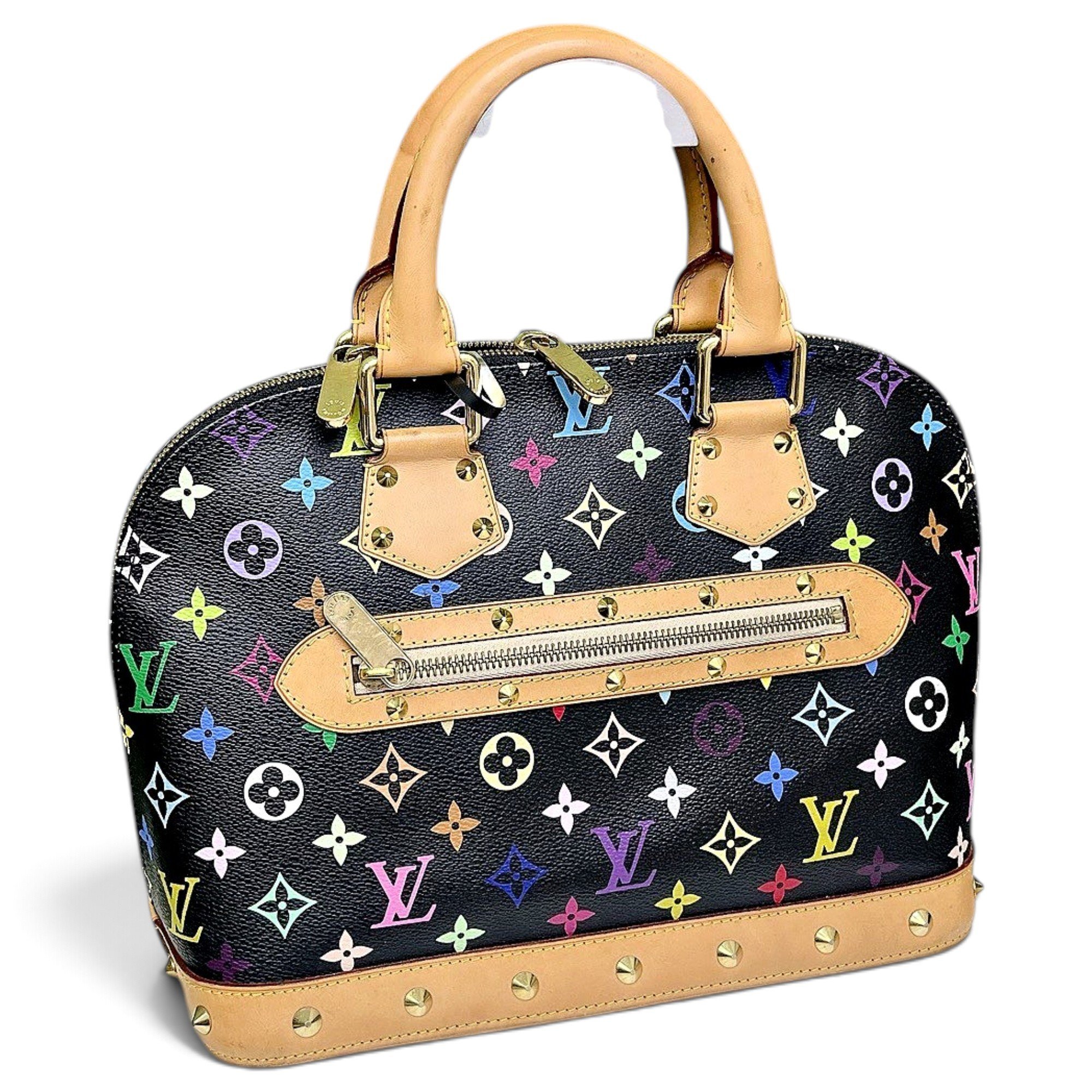 Alma leather handbag