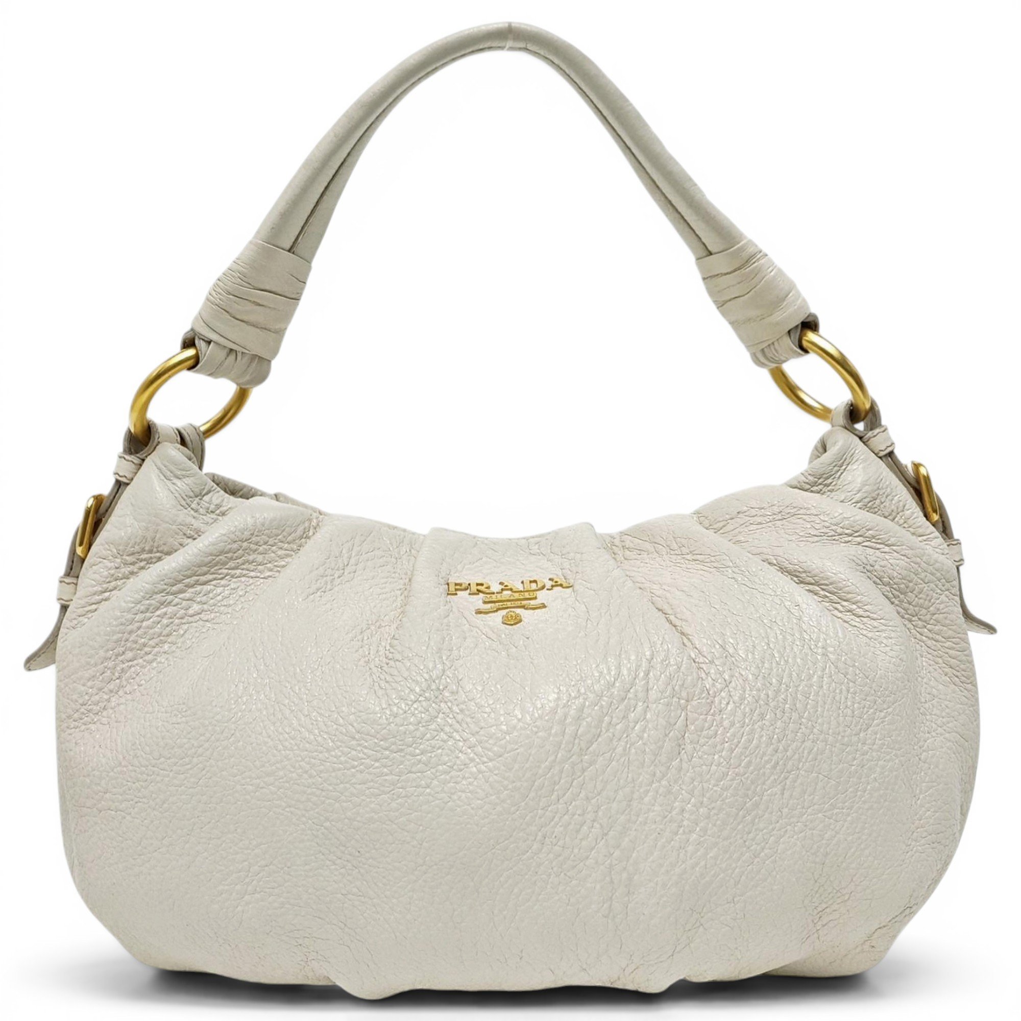 Arqué leather handbag