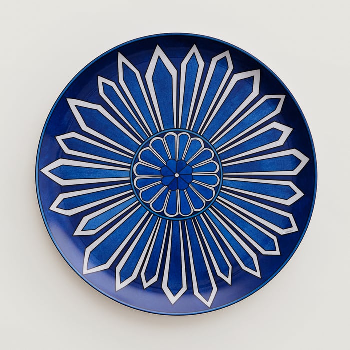 Sans Coloris Bleus d'Ailleurs Tart Platter