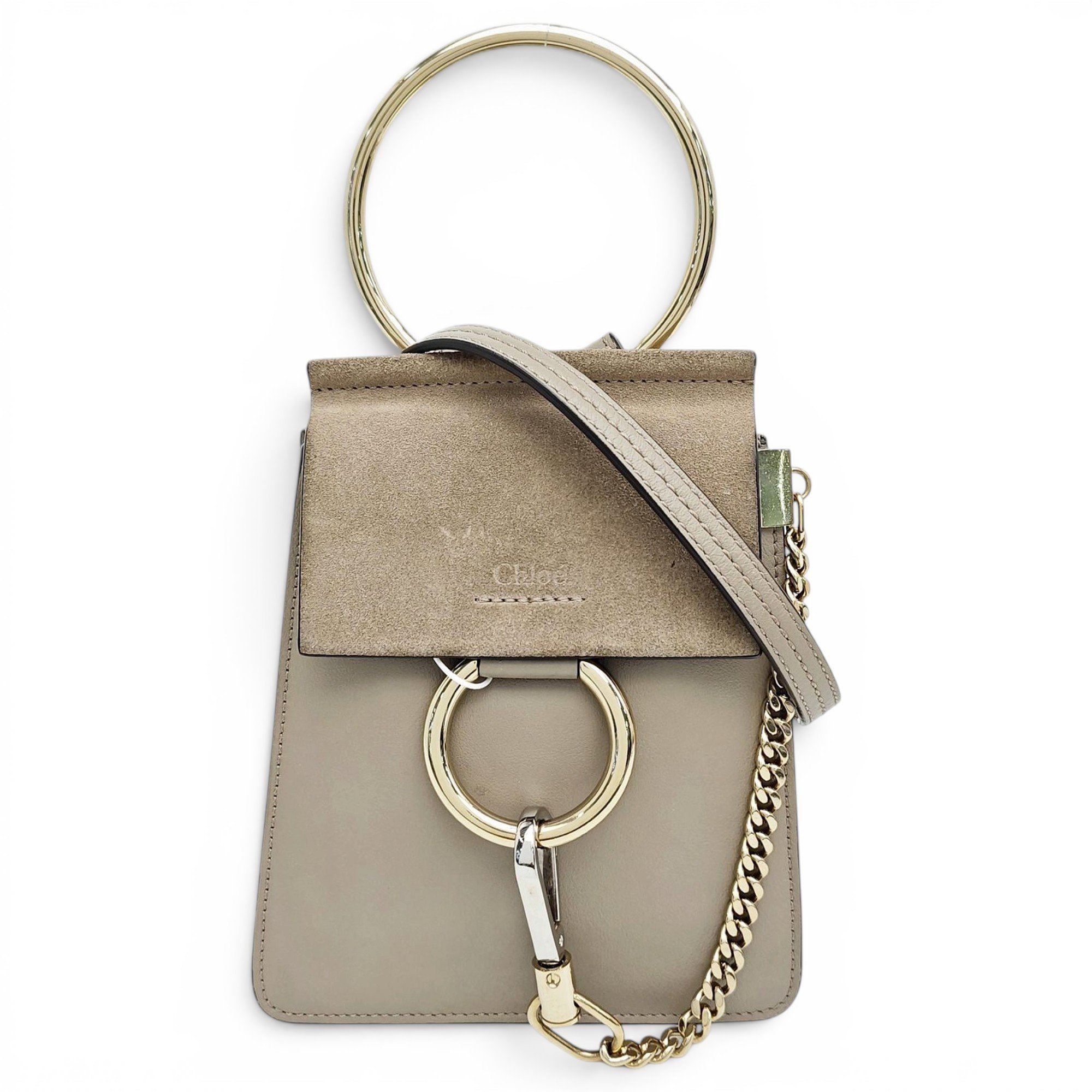 Faye leather crossbody bag