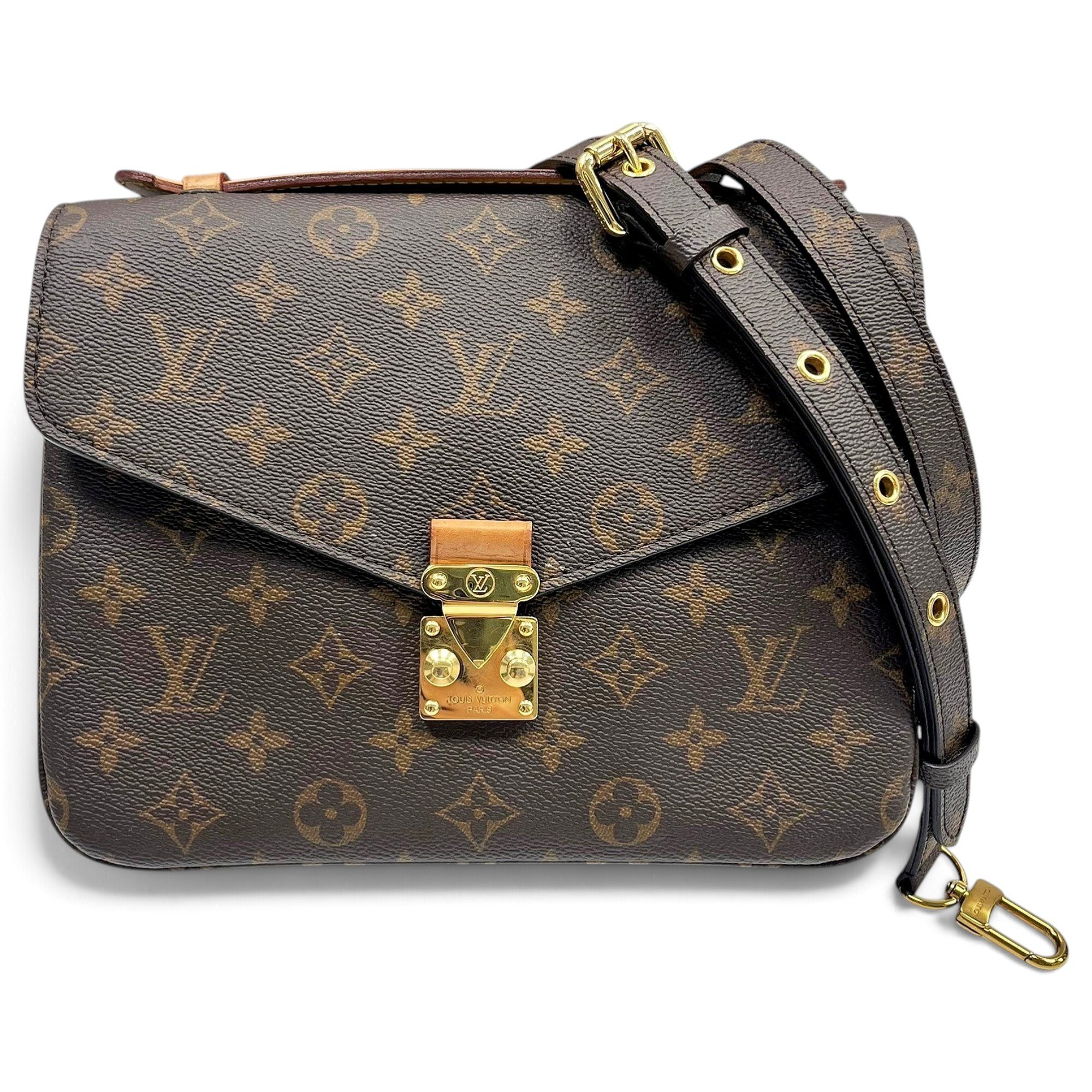 Metis leather handbag