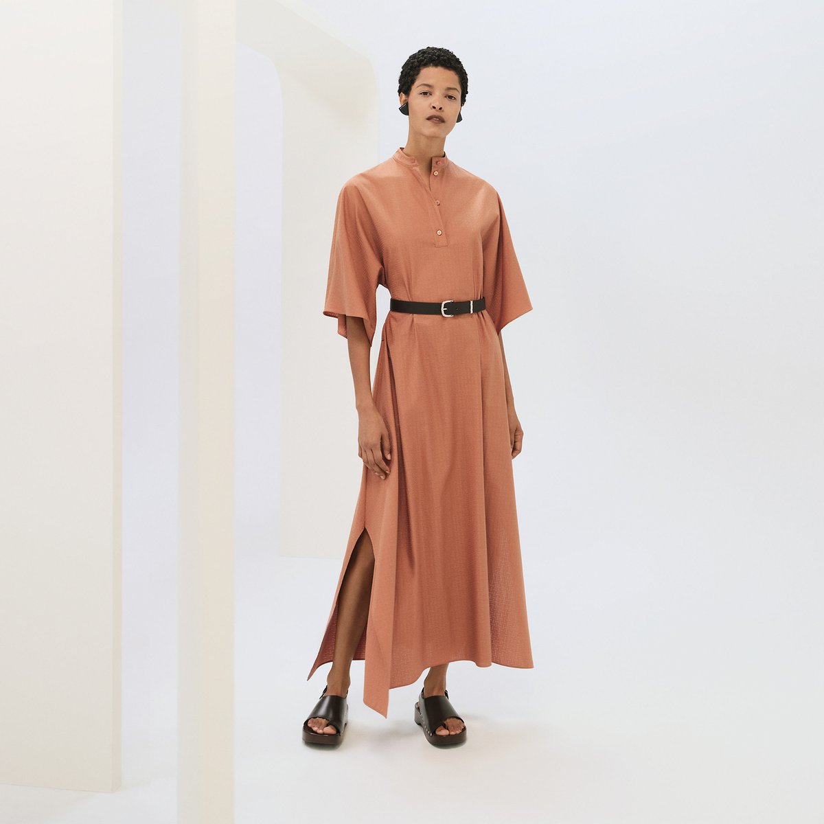"Mosaique" prairie dress