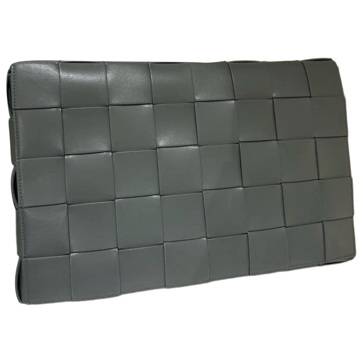 Cassette leather handbag