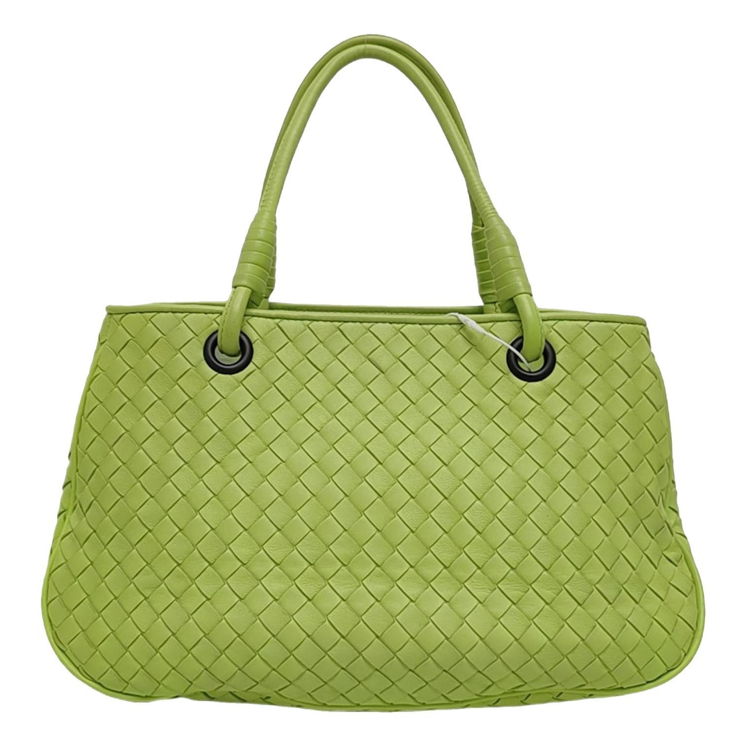 Parachute leather handbag