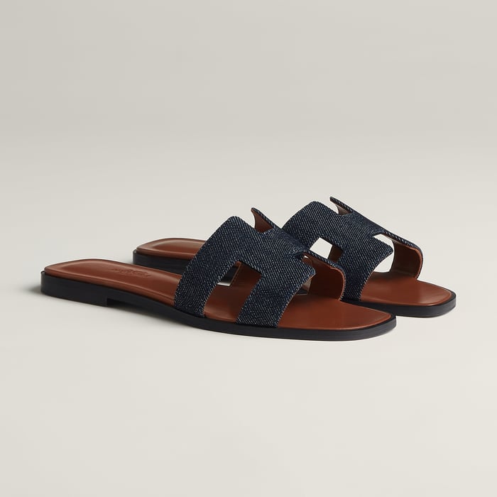 Bleu Brut Oran Sandal