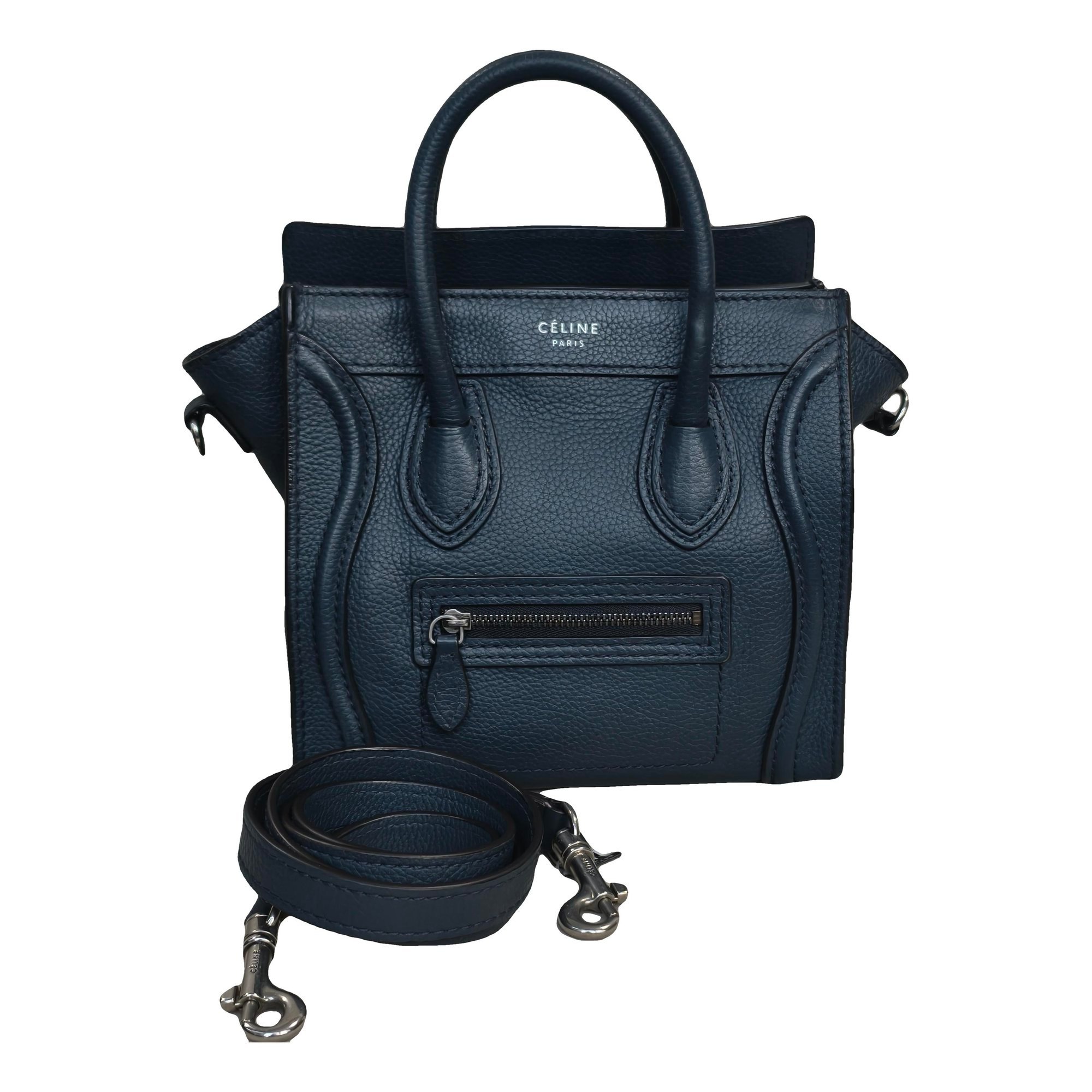 Nano Luggage leather handbag