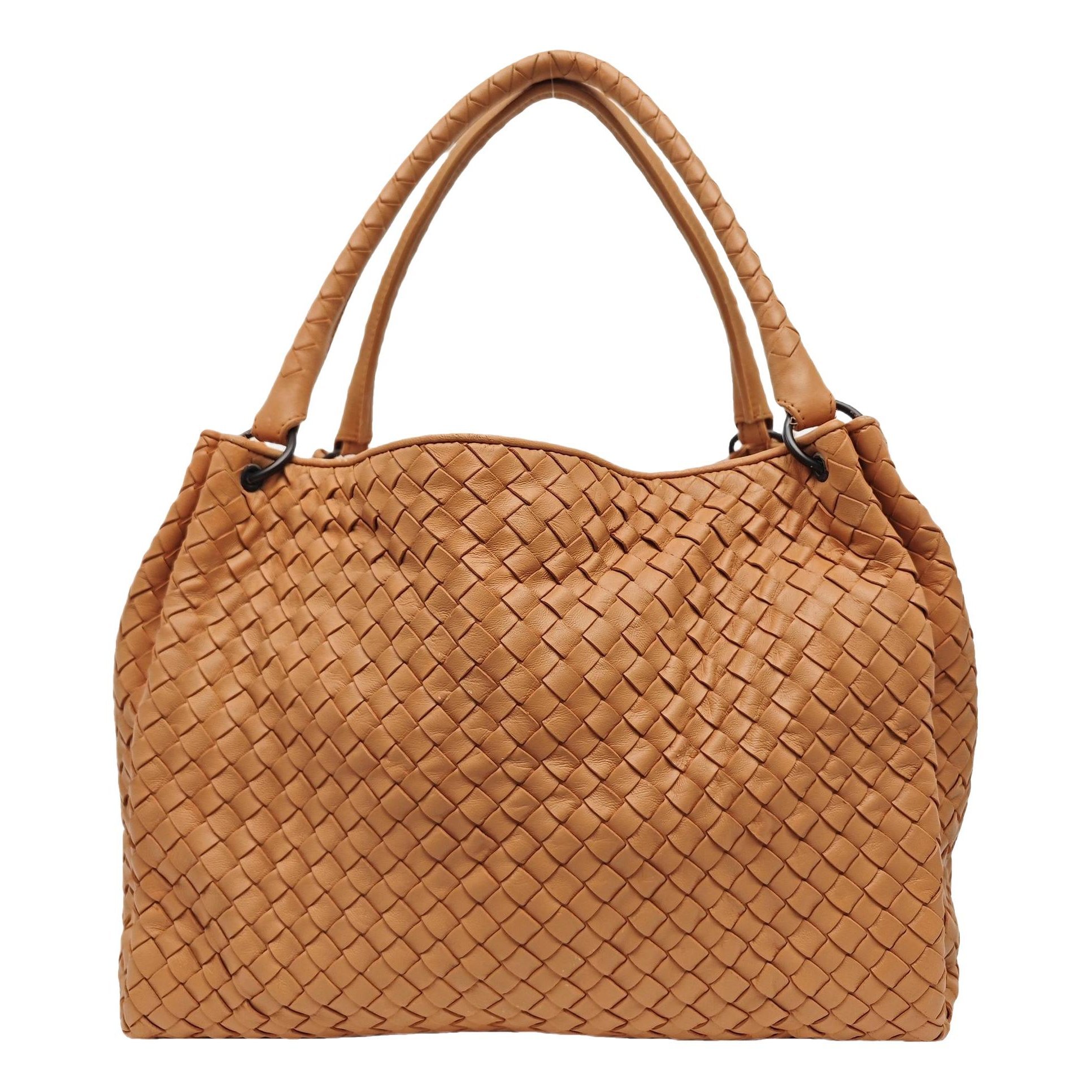 Parachute leather handbag