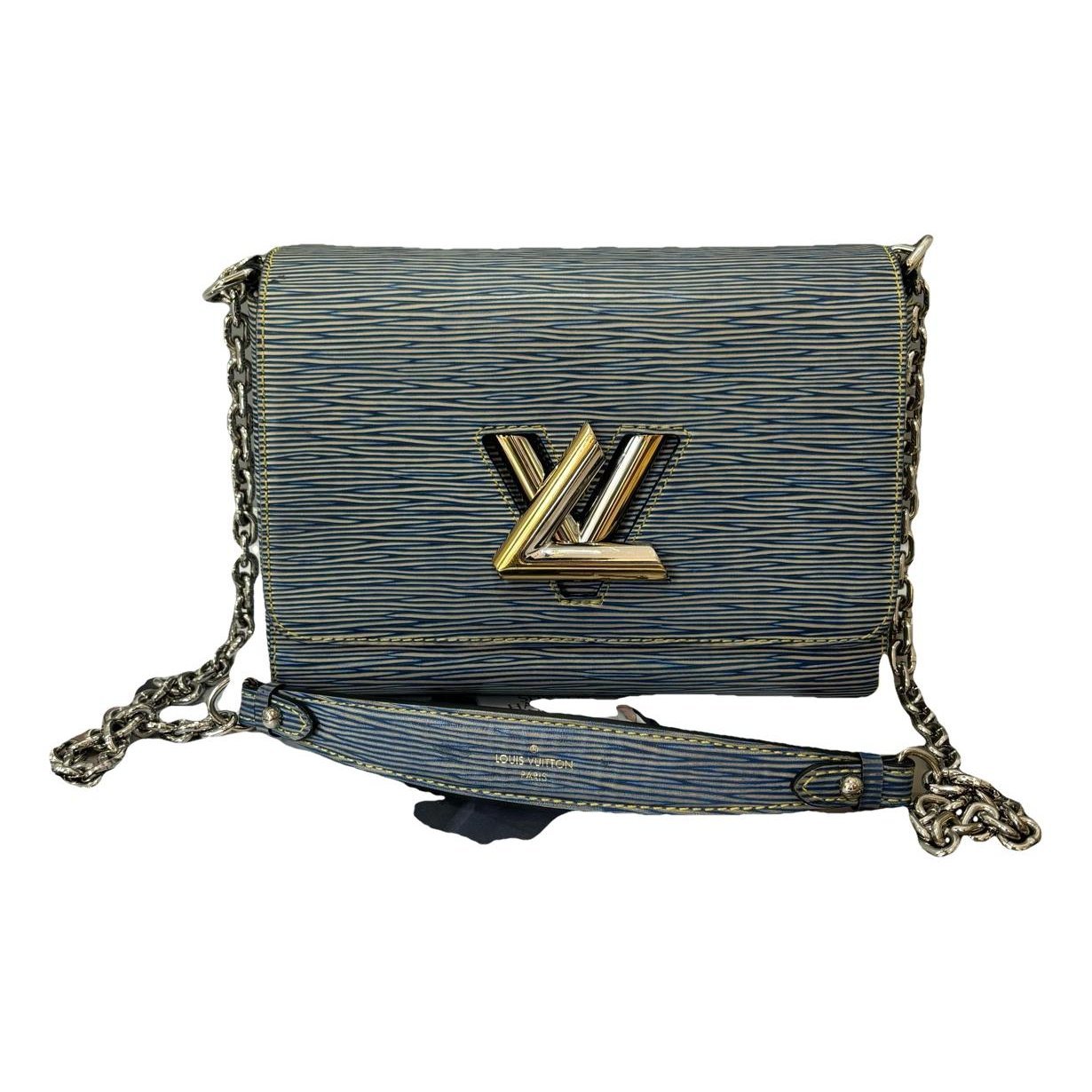 Twist leather handbag