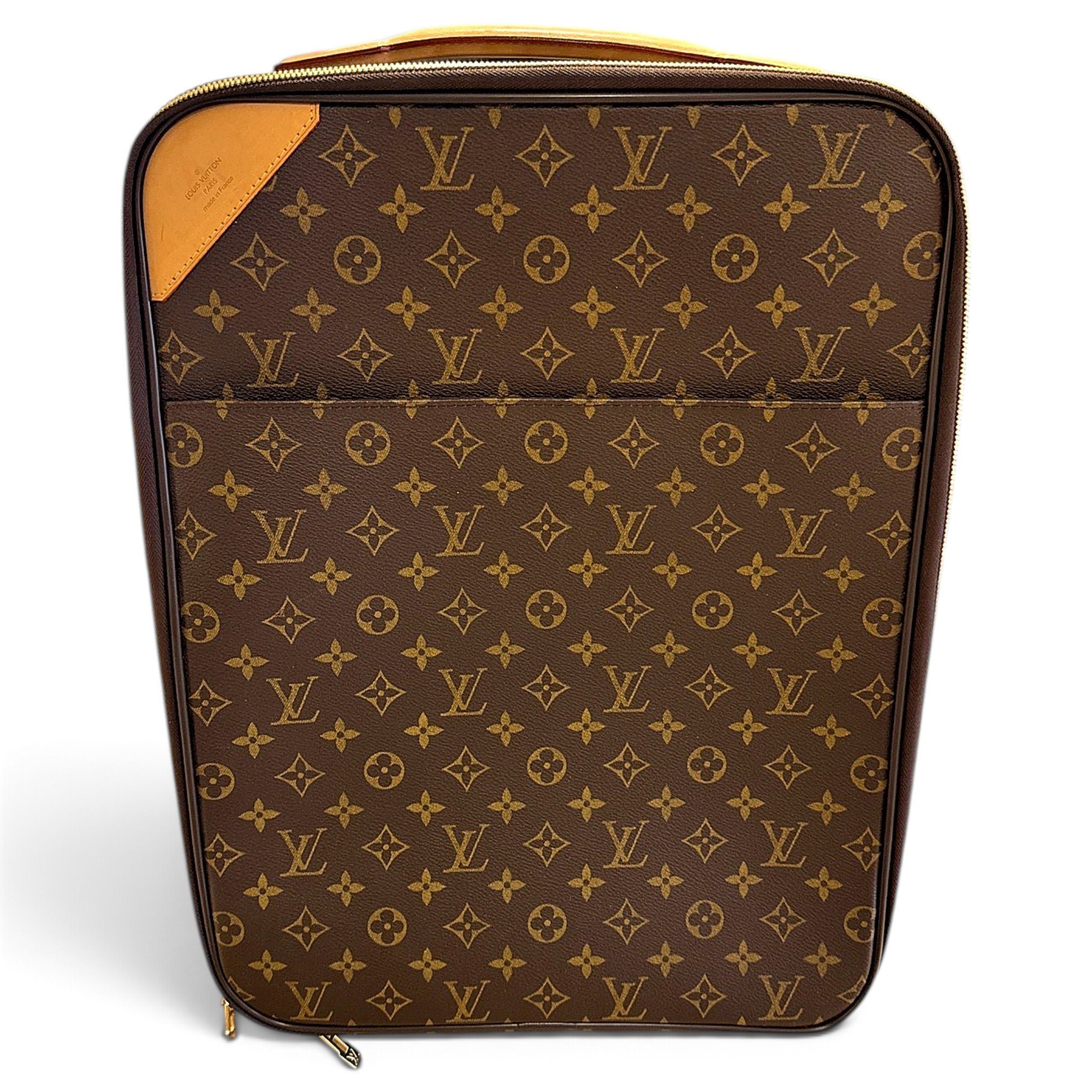Pegase leather travel bag