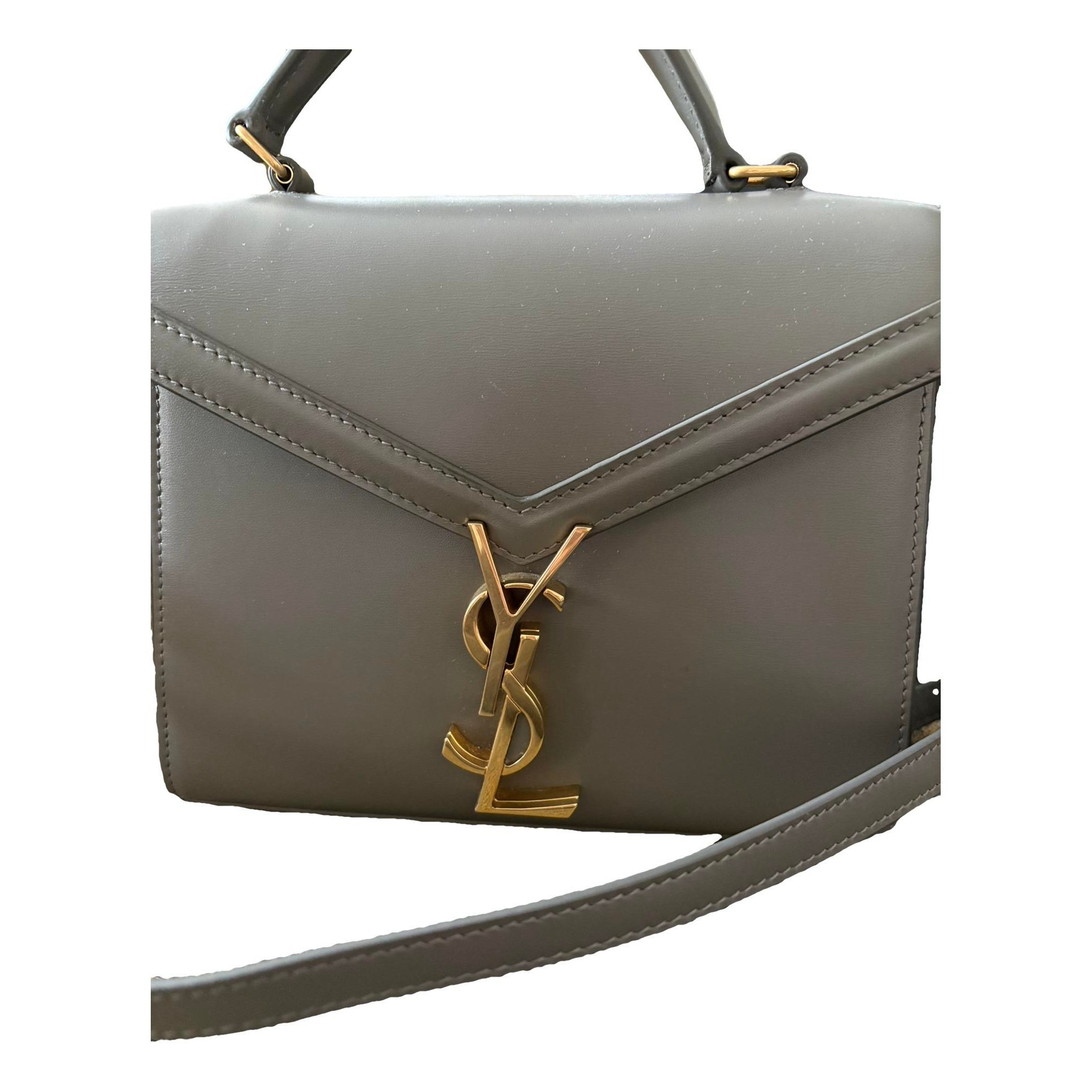 Cassandra Top Handle leather crossbody bag