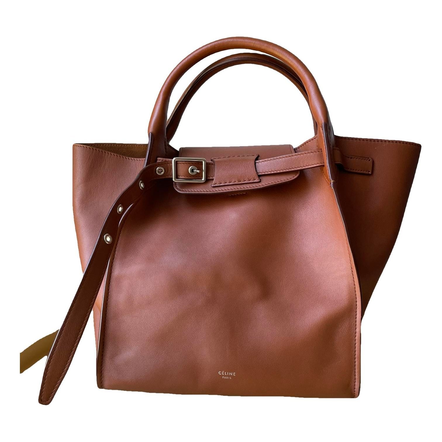 Big Bag leather handbag