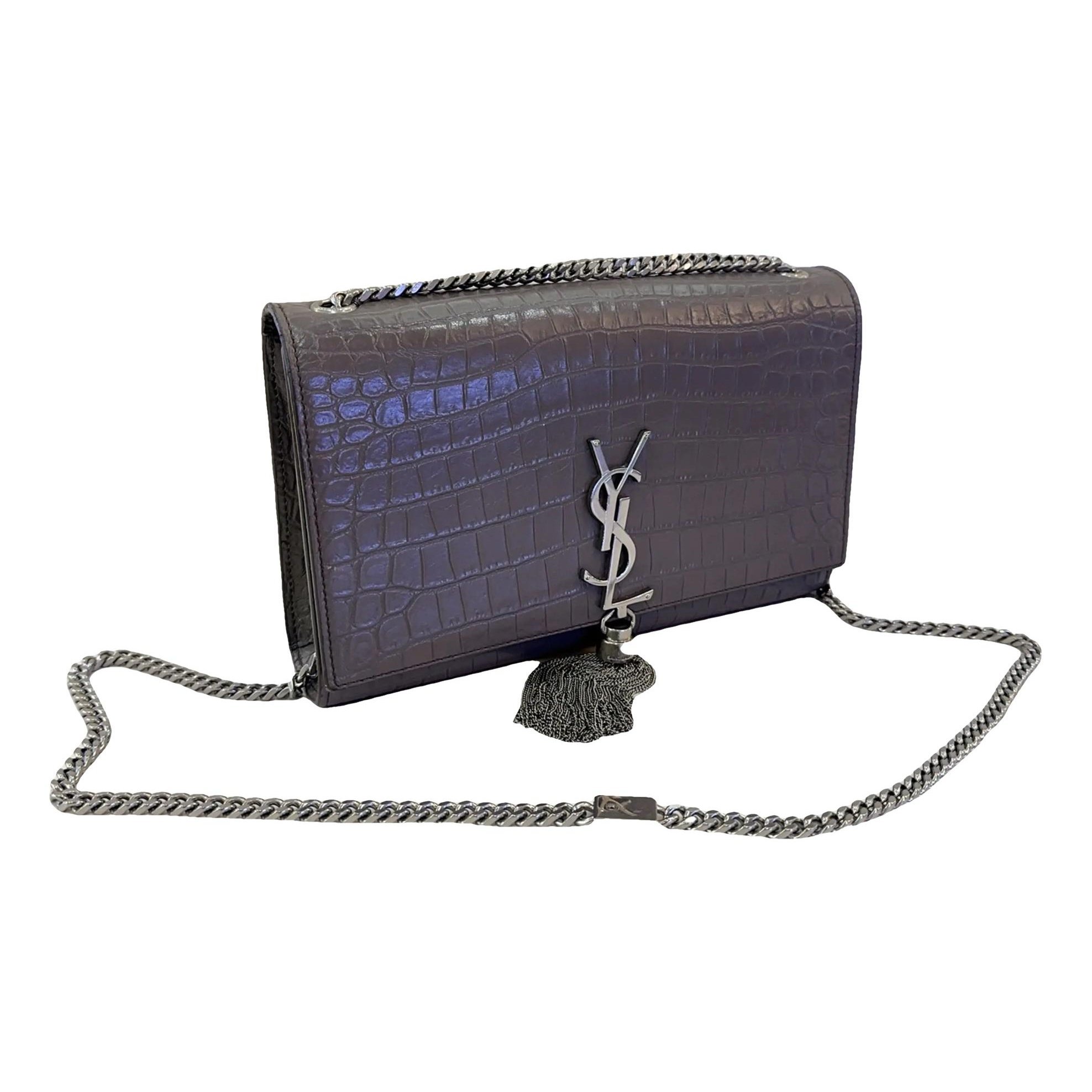 Pompom Kate leather handbag