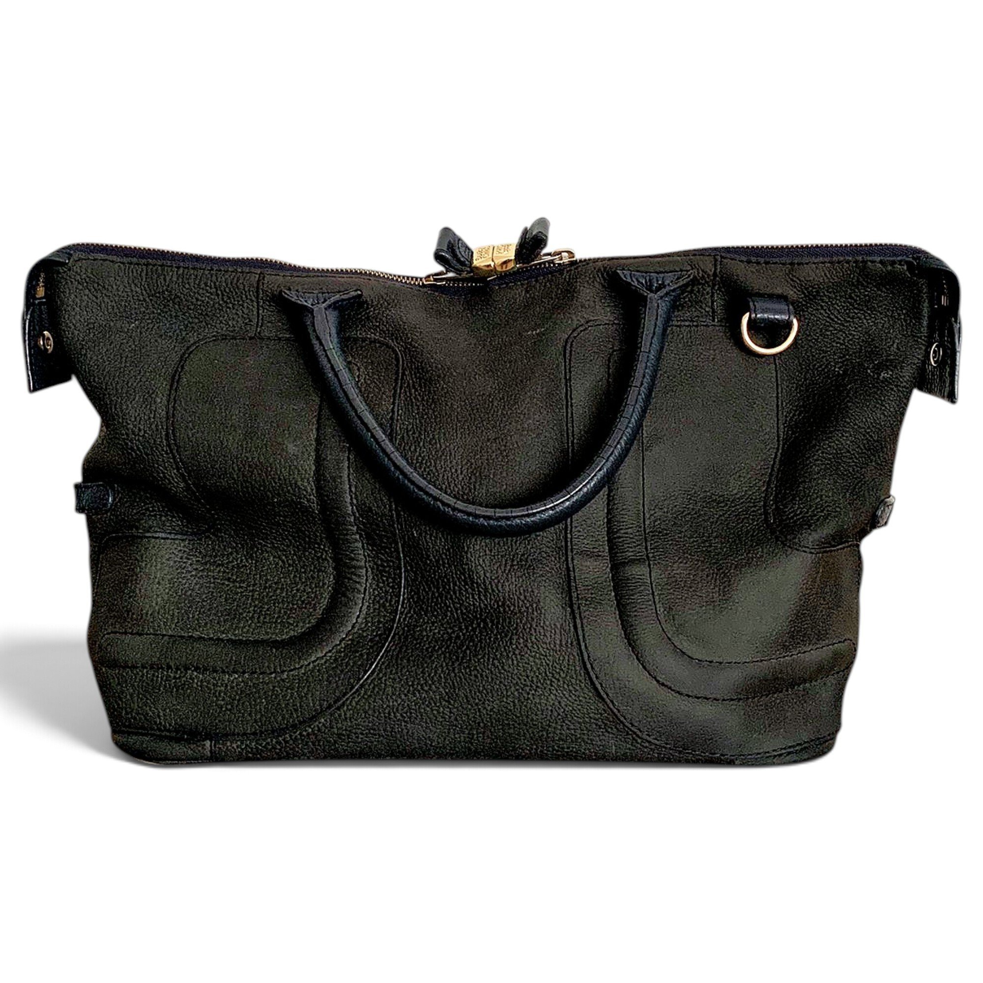 Leather handbag