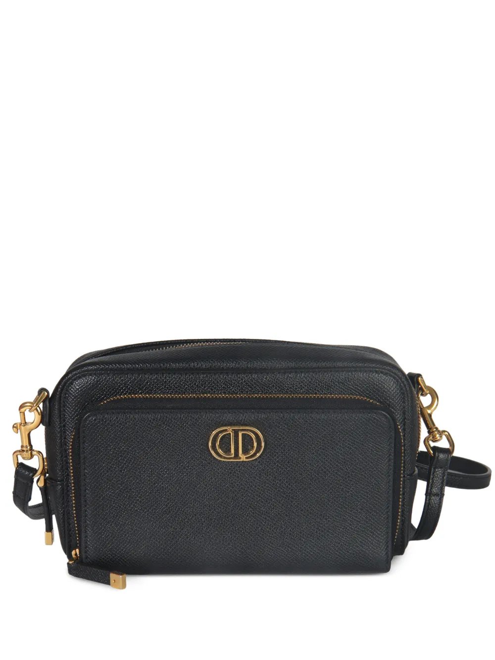 2024 Caro calfskin double-pouch bag