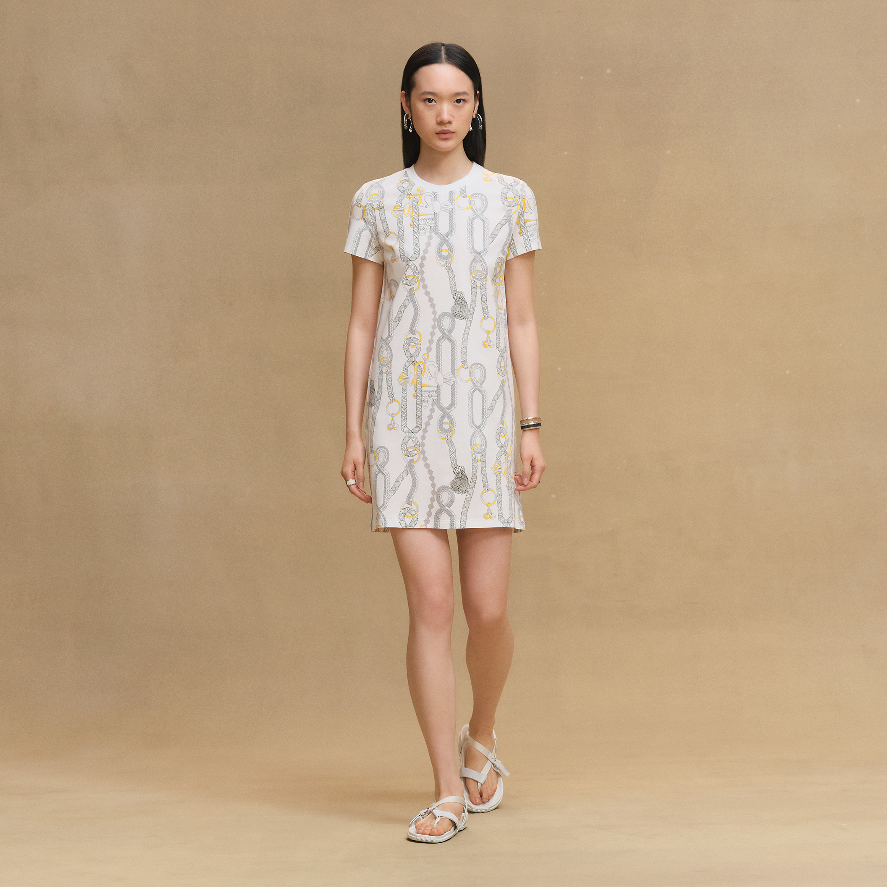 "Palefroi Remix" Straight Dress