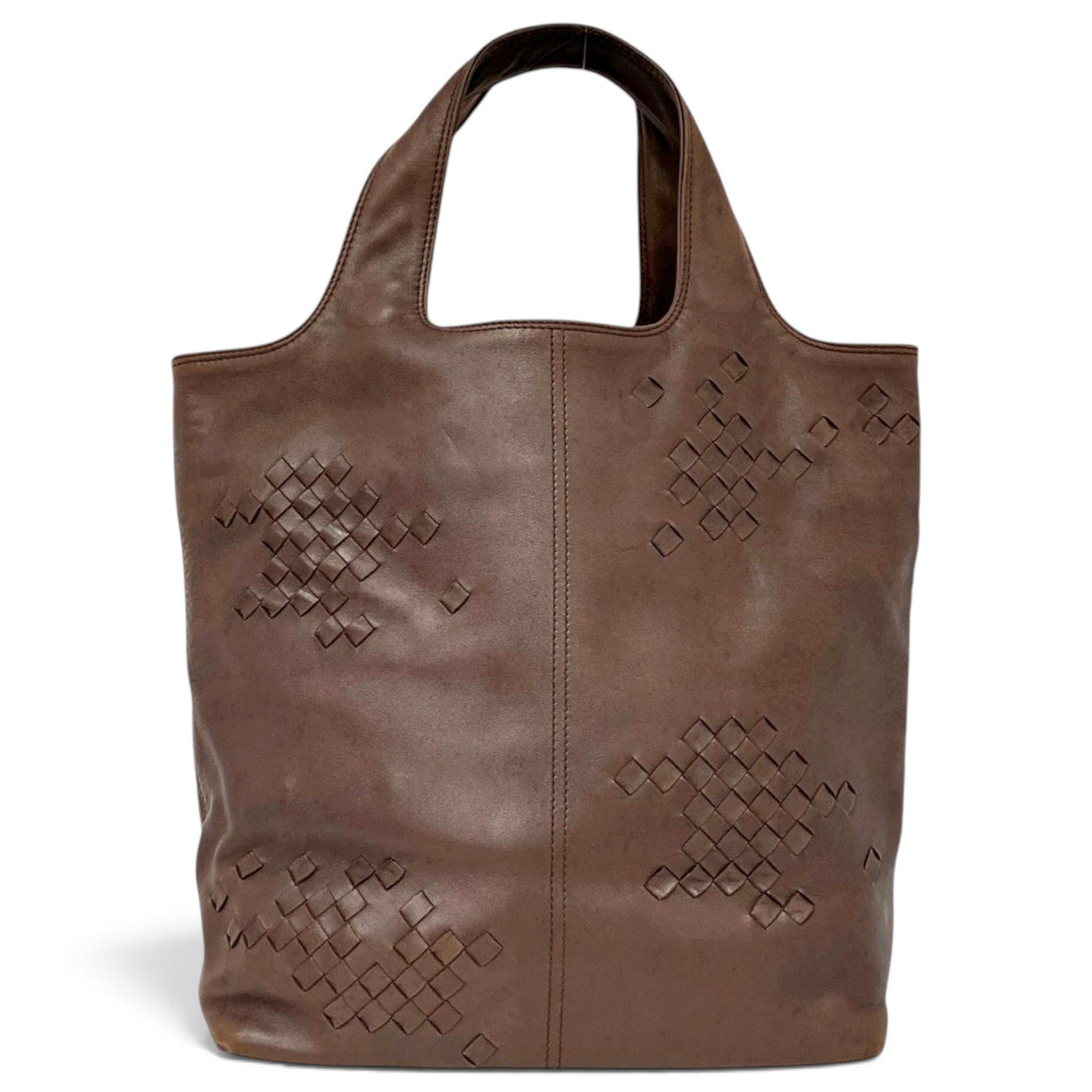 Leather tote