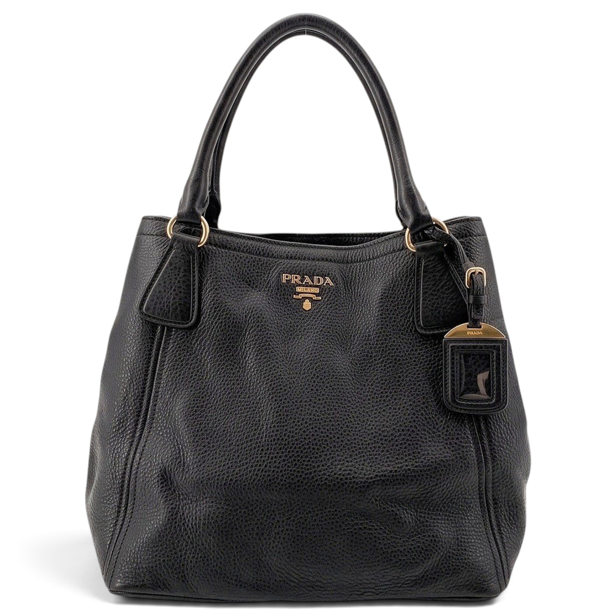 Leather tote