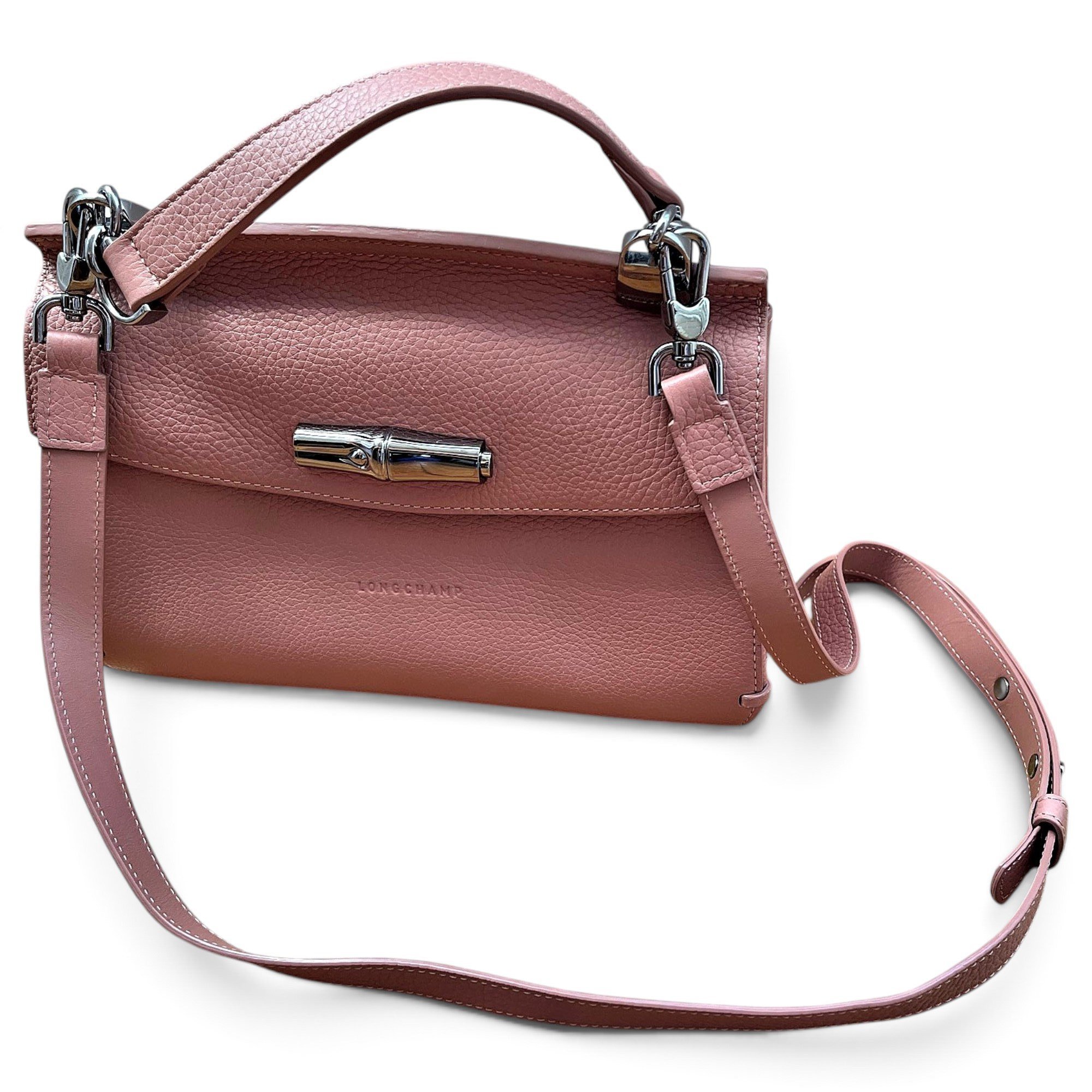 Roseau leather handbag