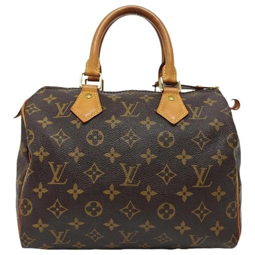 Nano Speedy / Mini HL leather handbag