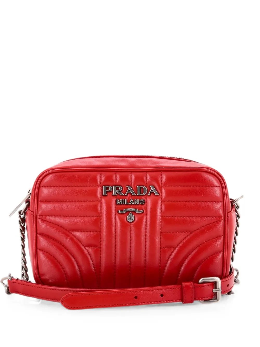 Camera Bag Diagramme Quilted Leather Mini crossbody bag