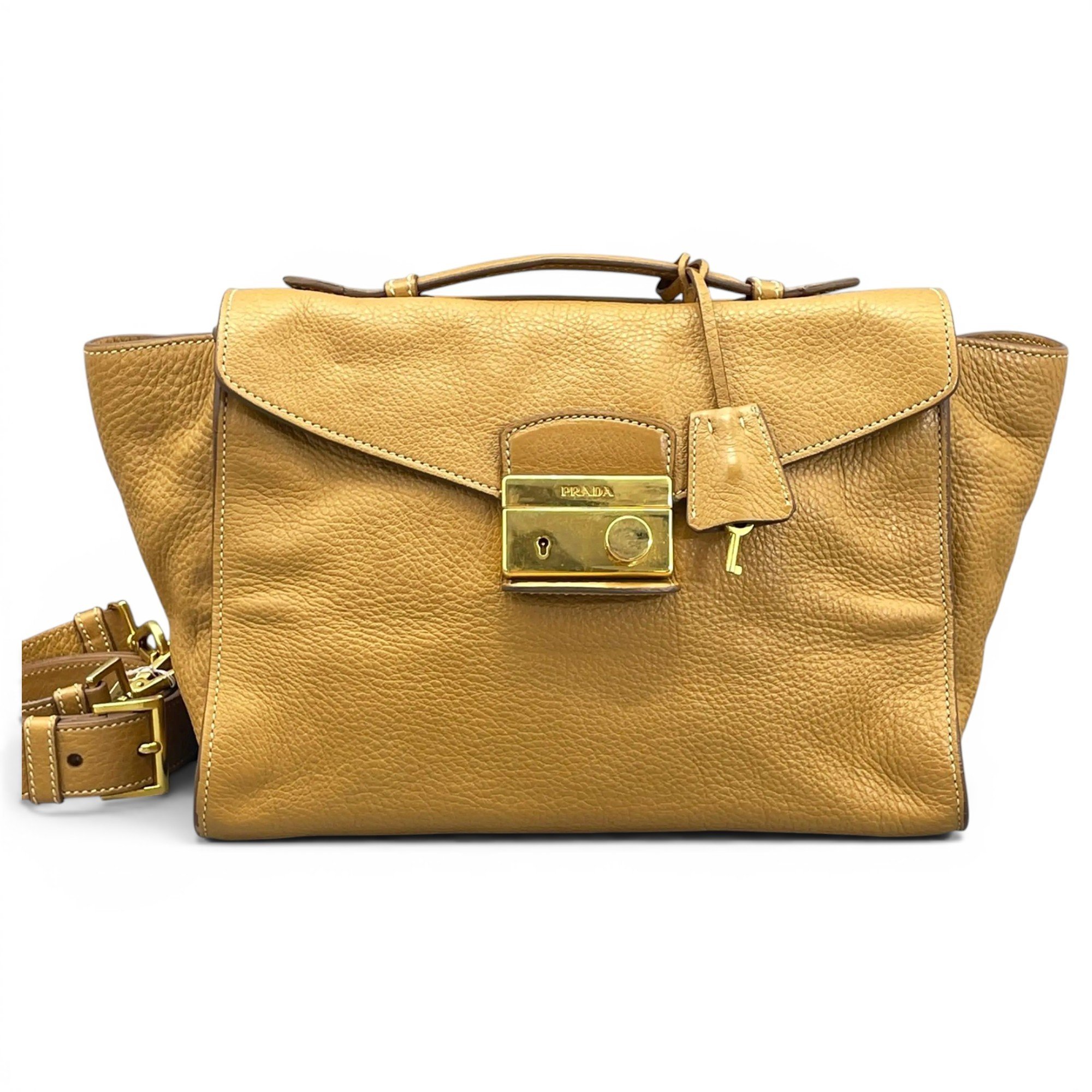 Leather crossbody bag