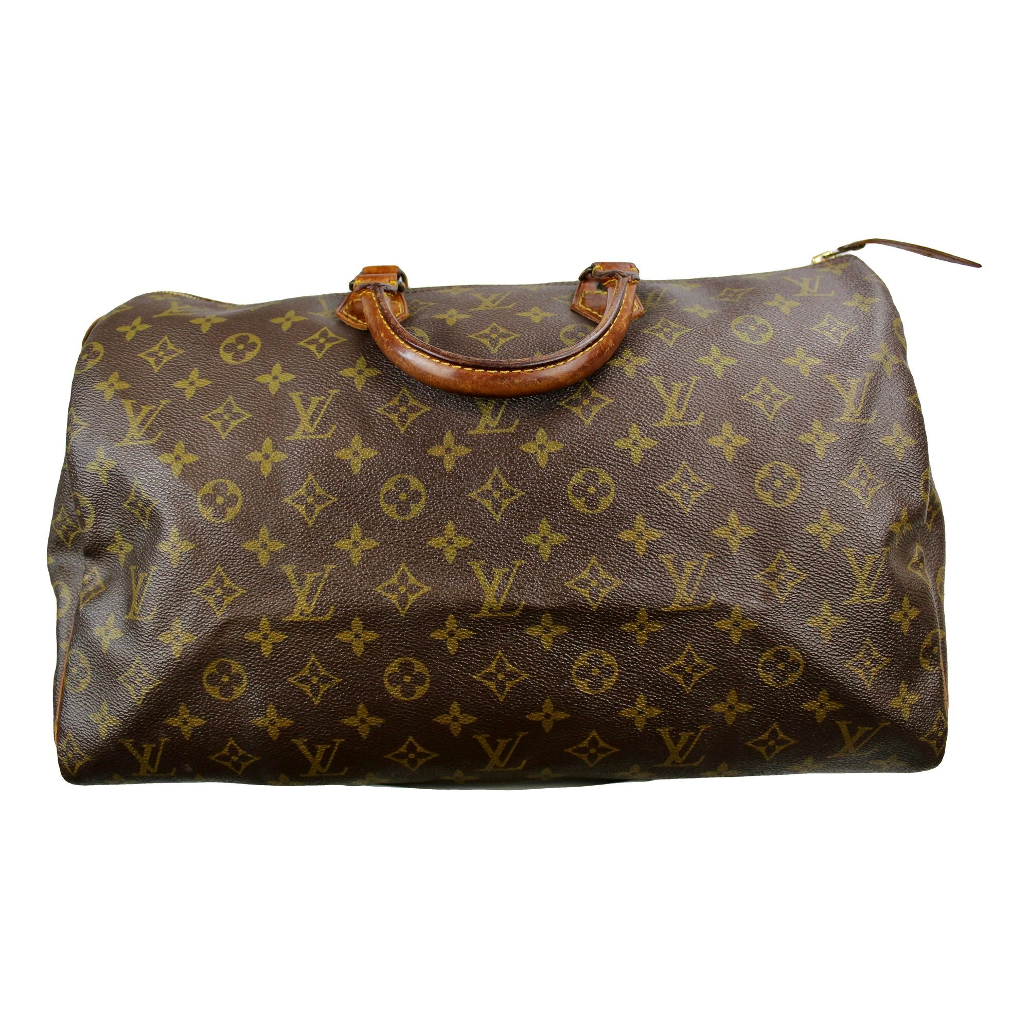 Speedy leather handbag