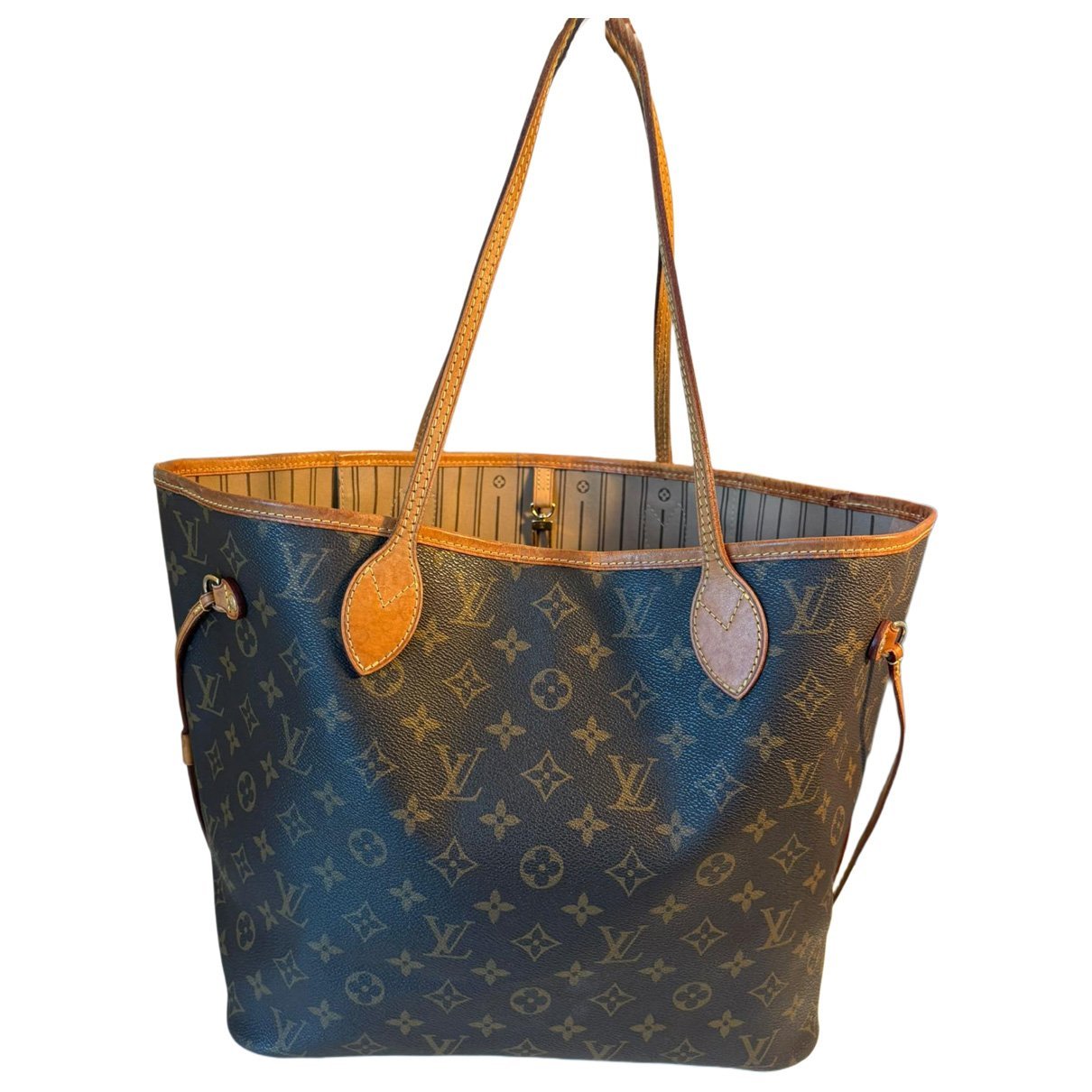 Neverfull leather tote