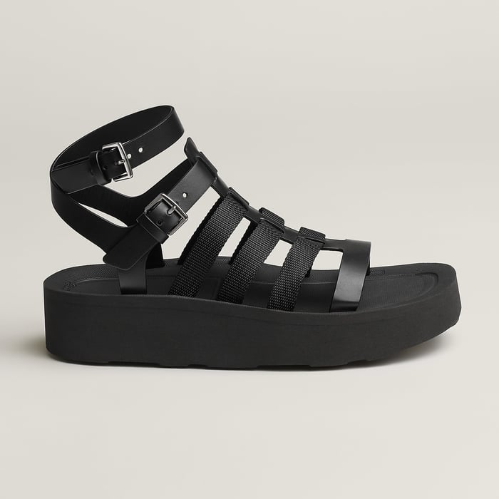 Noir Jupiter Sandal