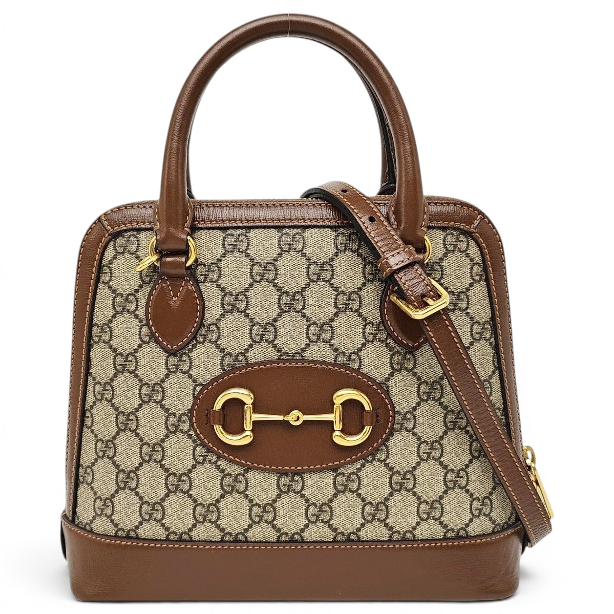 Handle Horsebit 1955 leather handbag