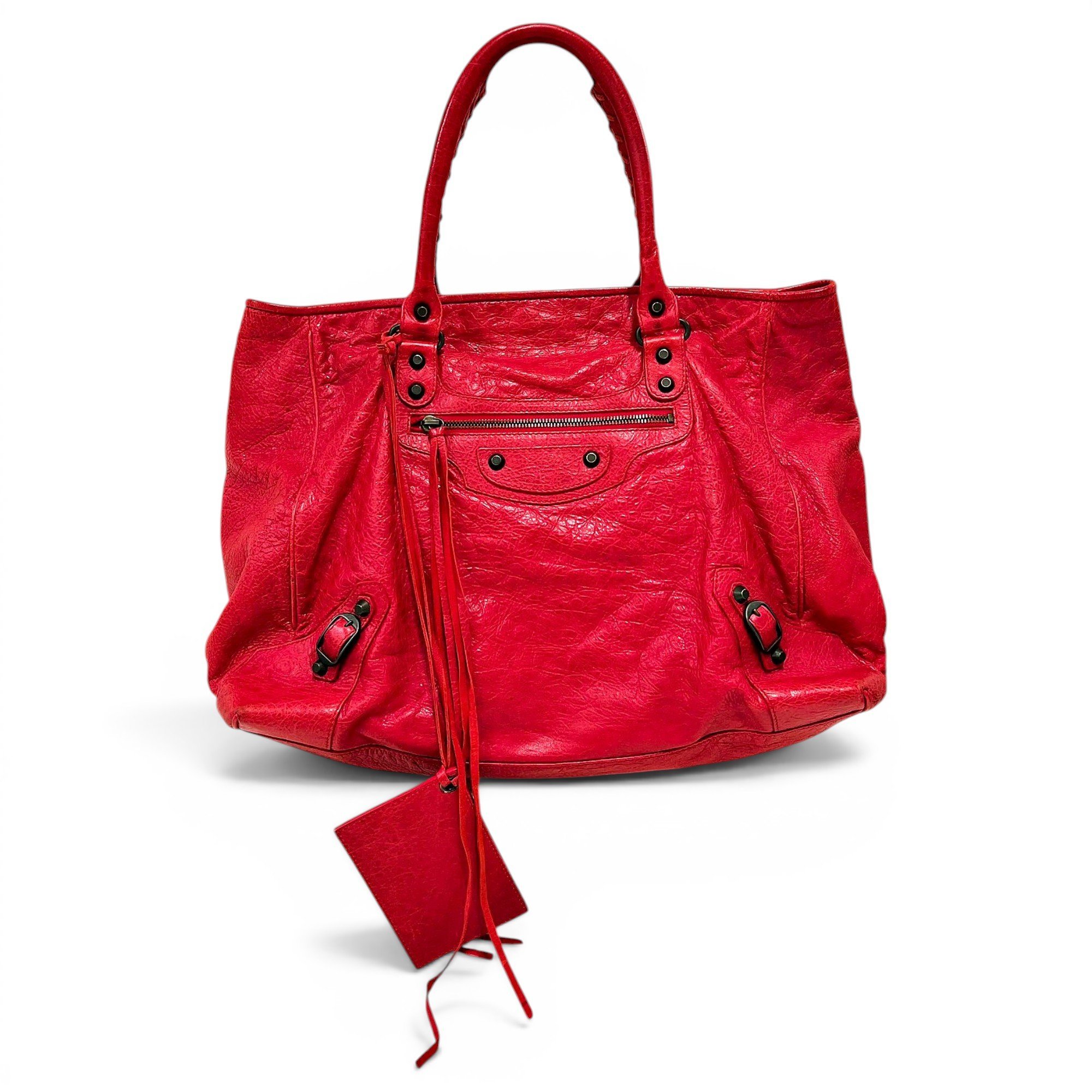 Leather handbag