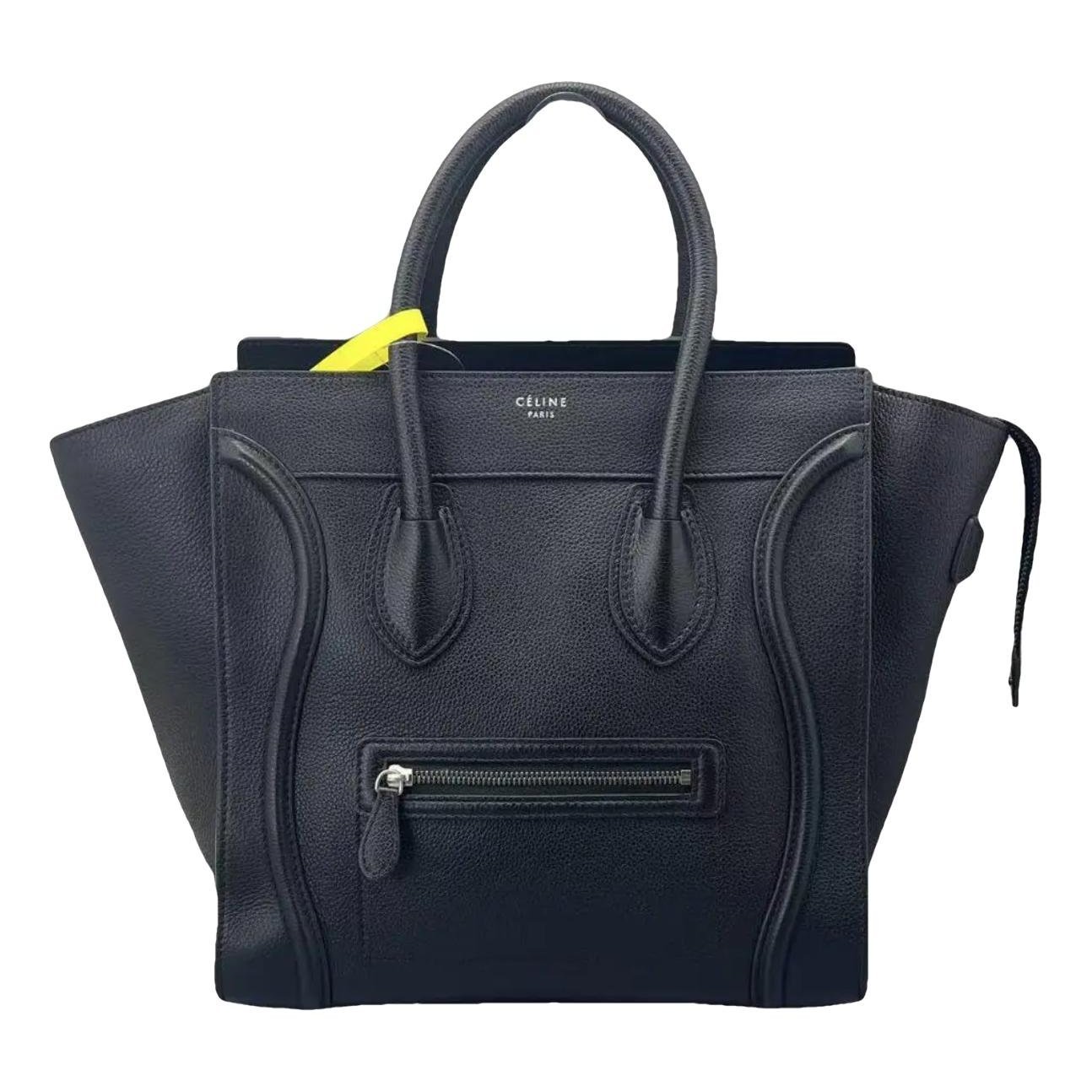 Luggage leather handbag