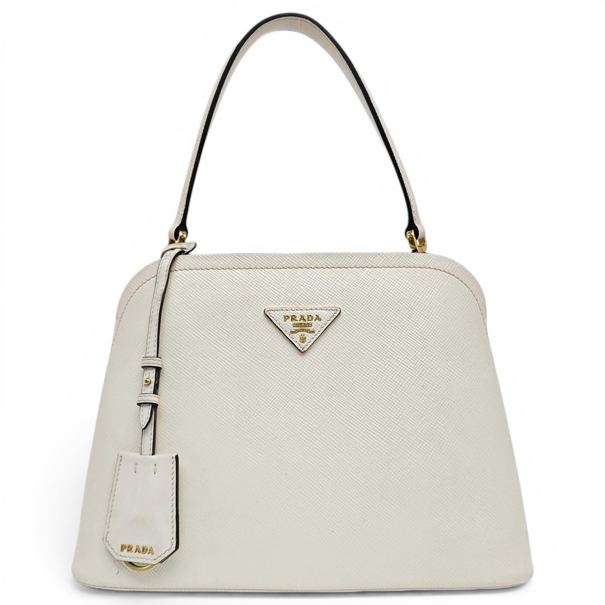 Promenade leather handbag