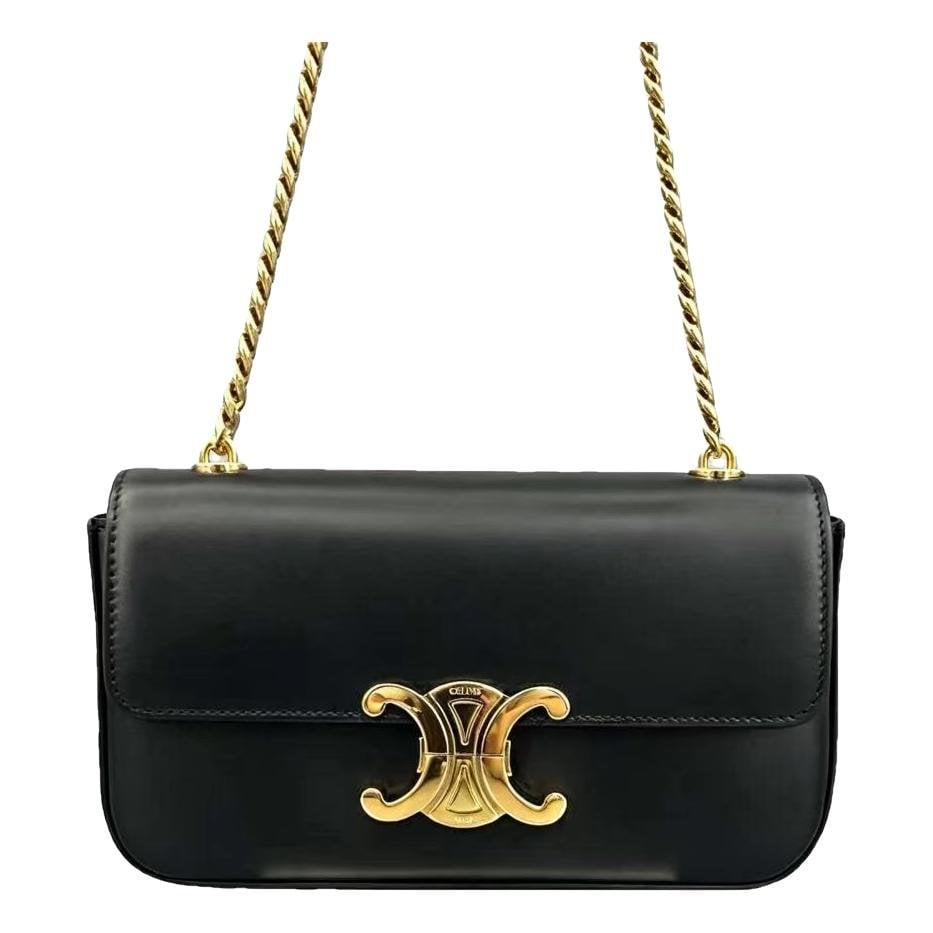 Triomphe leather bag
