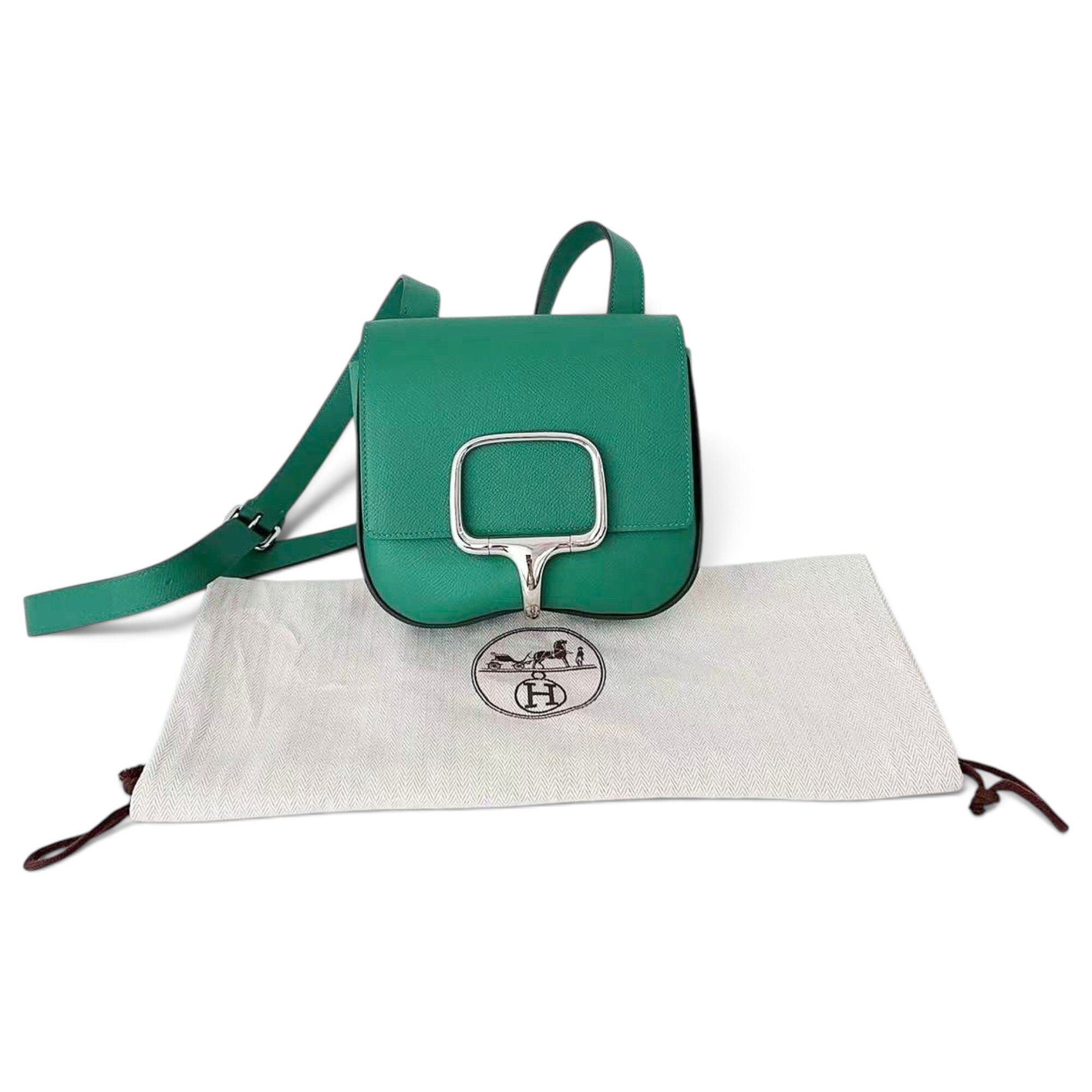 Della leather handbag