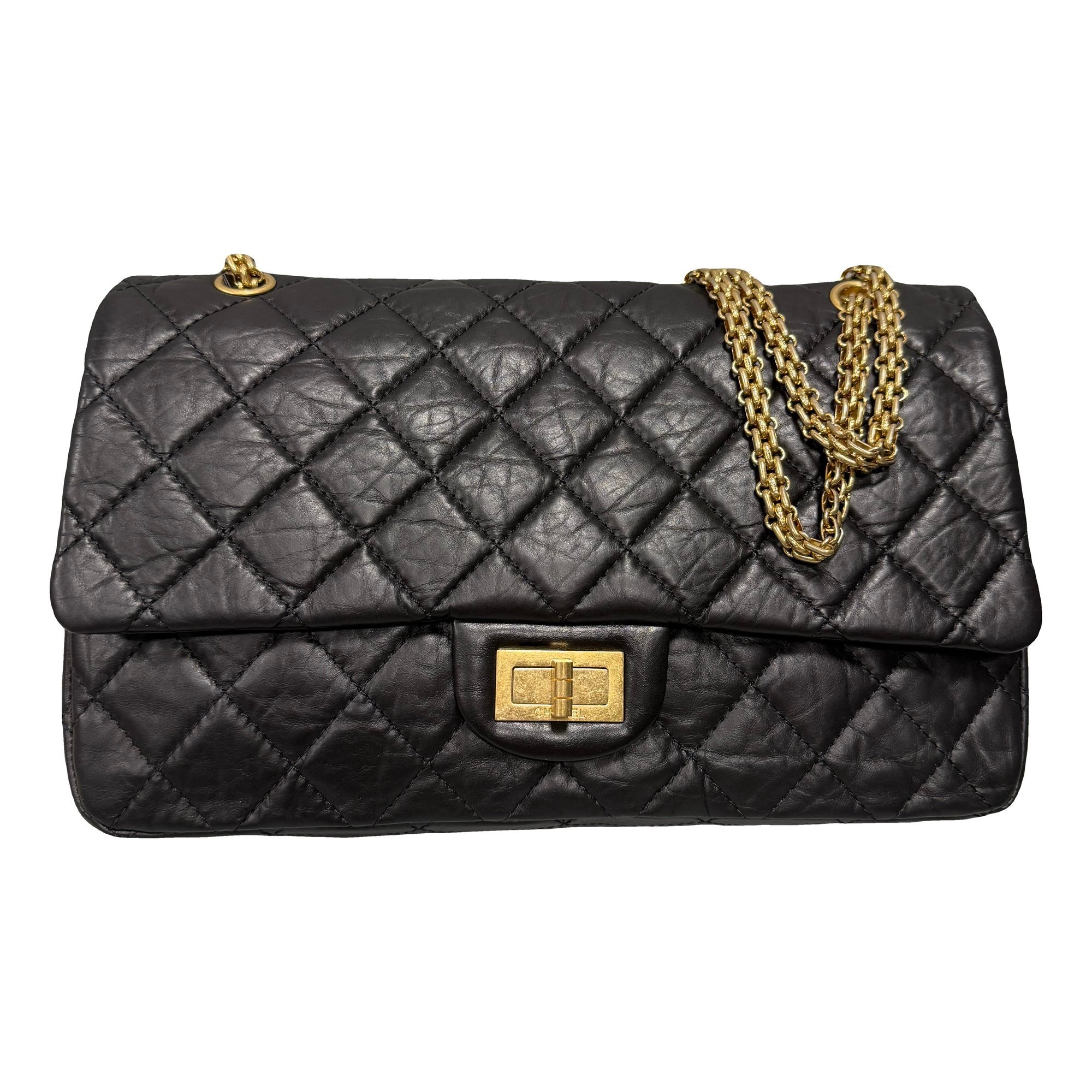 2.55 leather handbag