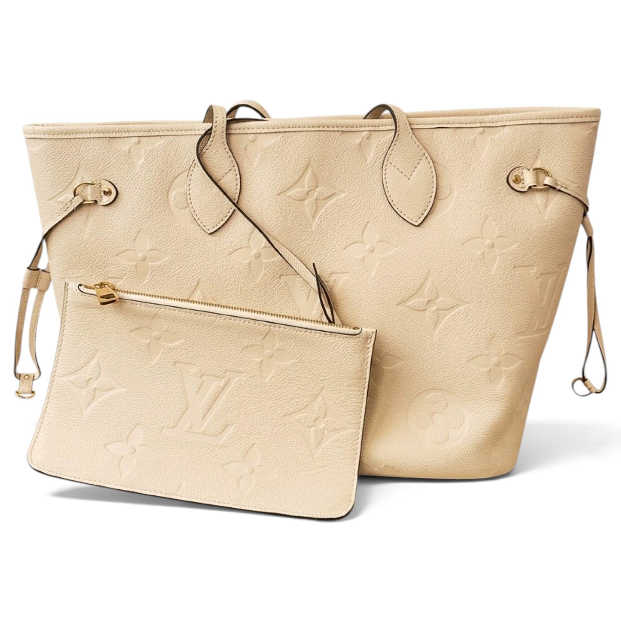 Neverfull leather tote